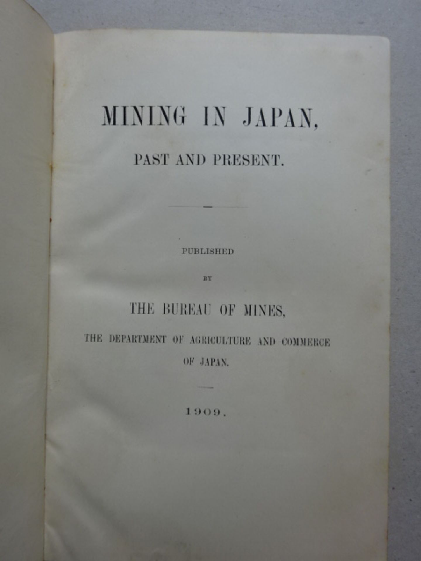 Mining in Japan, 1909 - Bild 2 aus 4