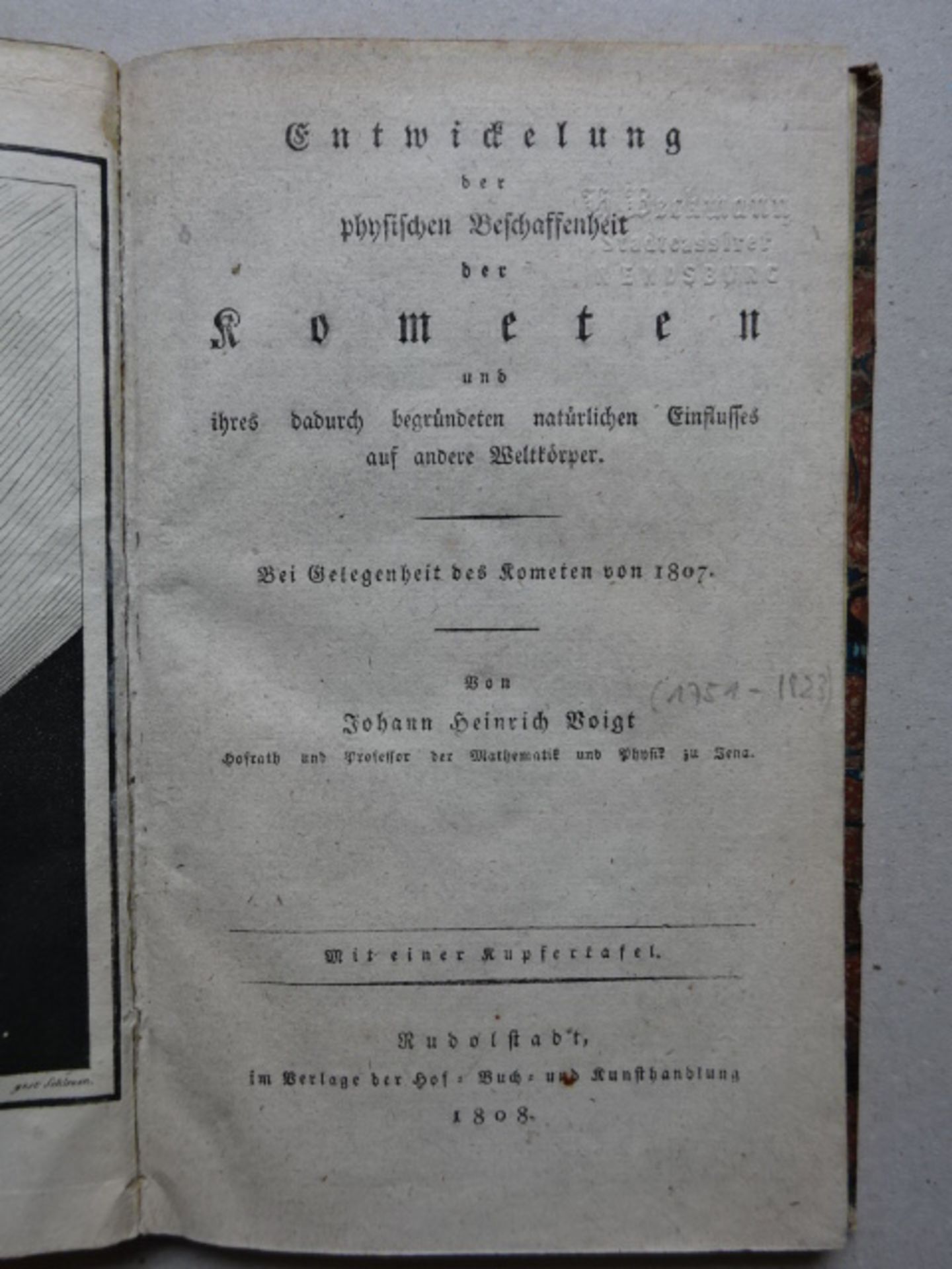 Voigt - Entwickelung der Kometen - Bild 2 aus 5