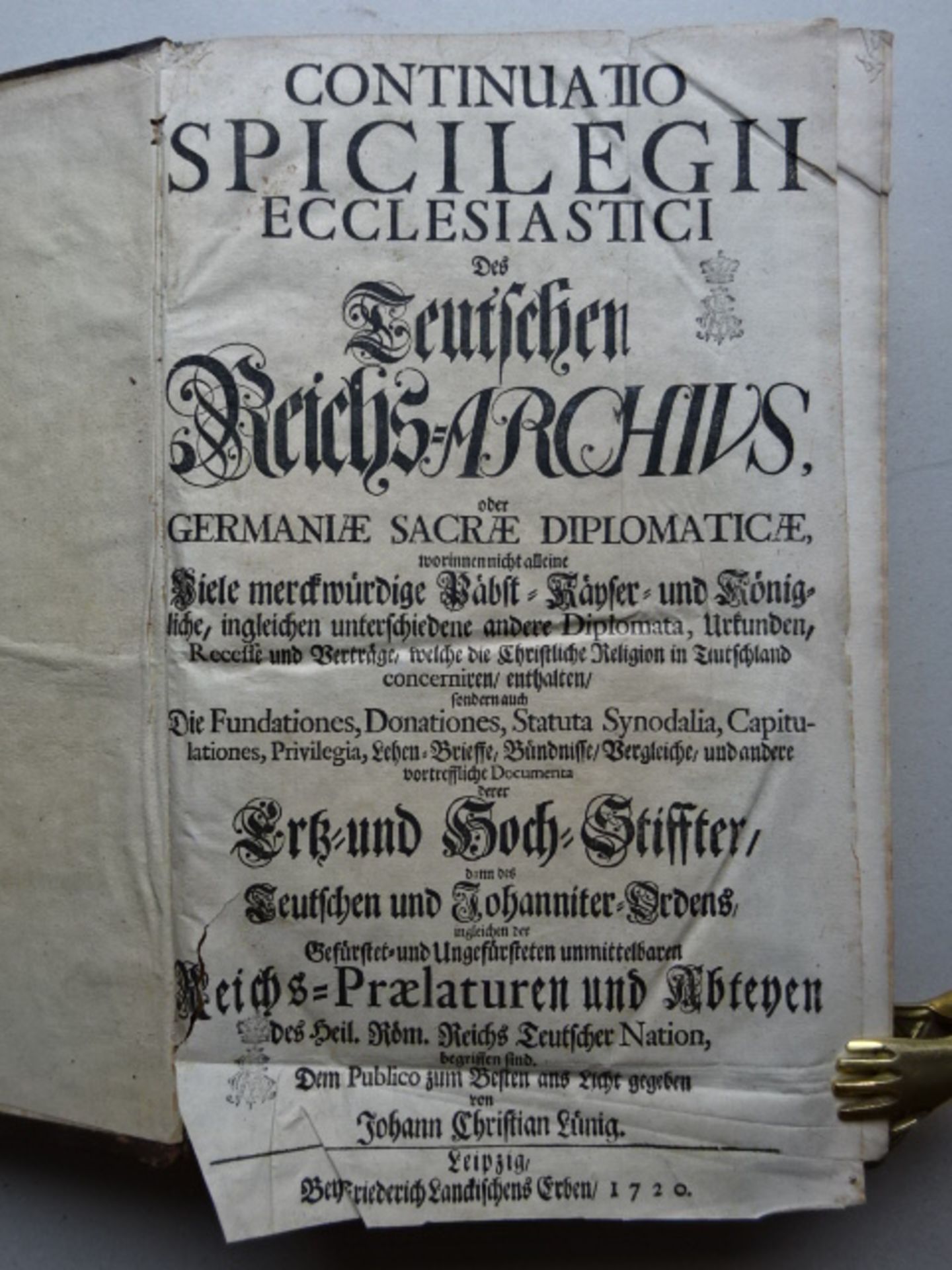 Lünig - Continuatio Reichs-Archiv - Bild 2 aus 5