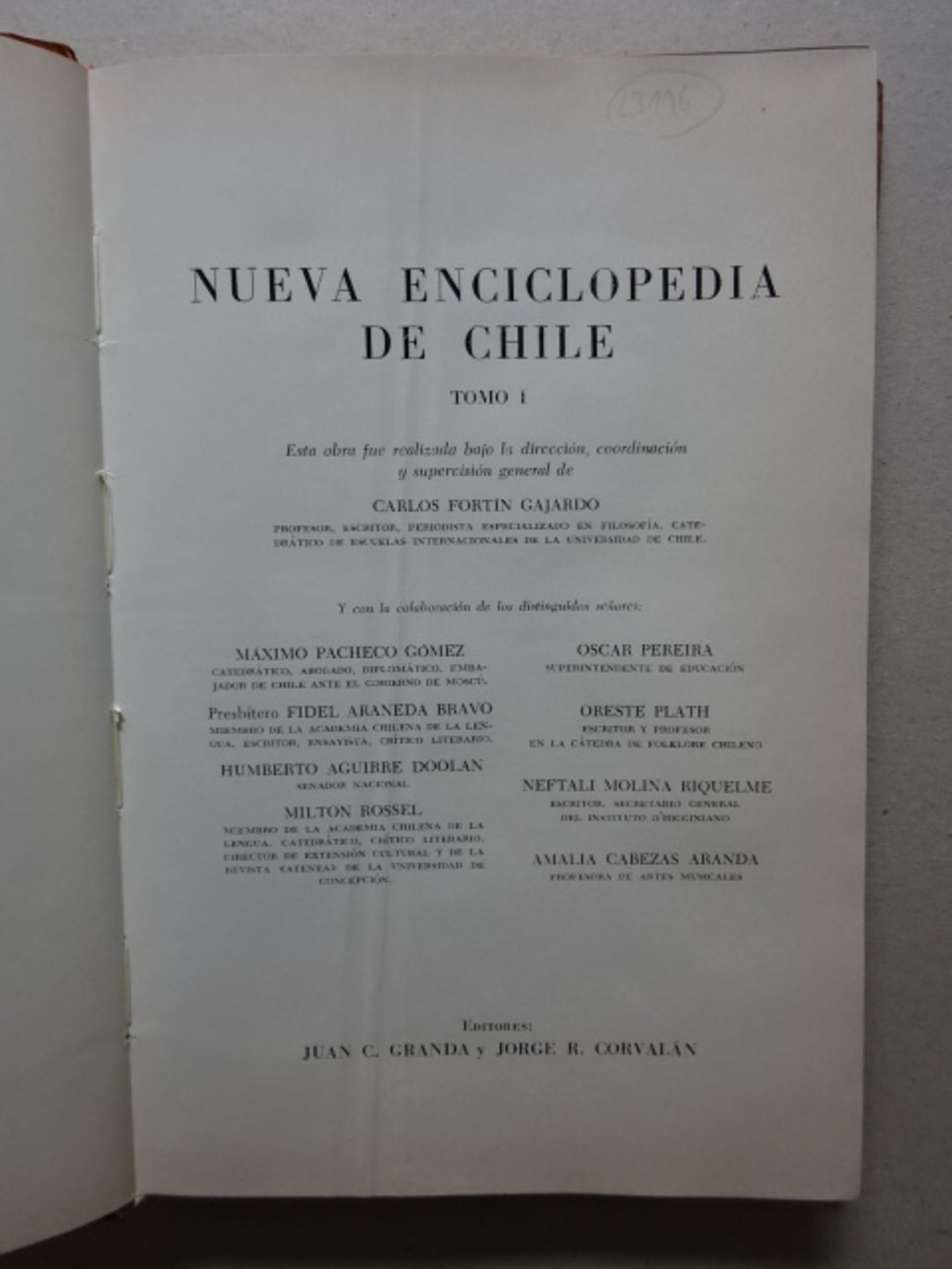 Granda - Enciclopedia Chile 3 Bde. - Image 3 of 5