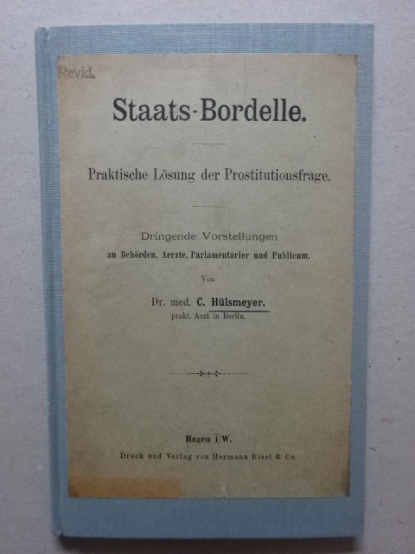 Hülsmeyer - Staats-Bordelle - Bild 2 aus 4