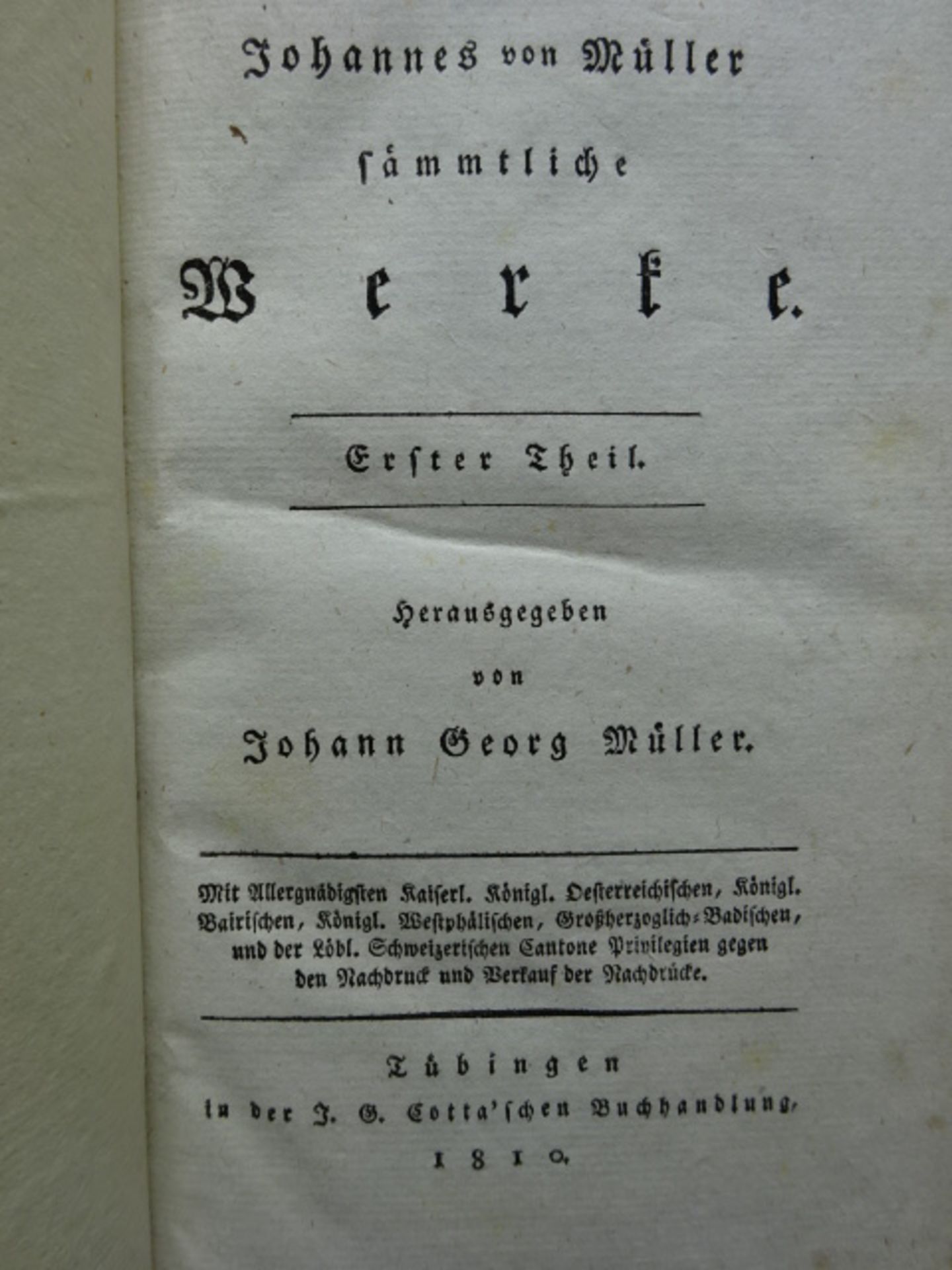 Müller - Werke 27 Bde. - Bild 2 aus 5