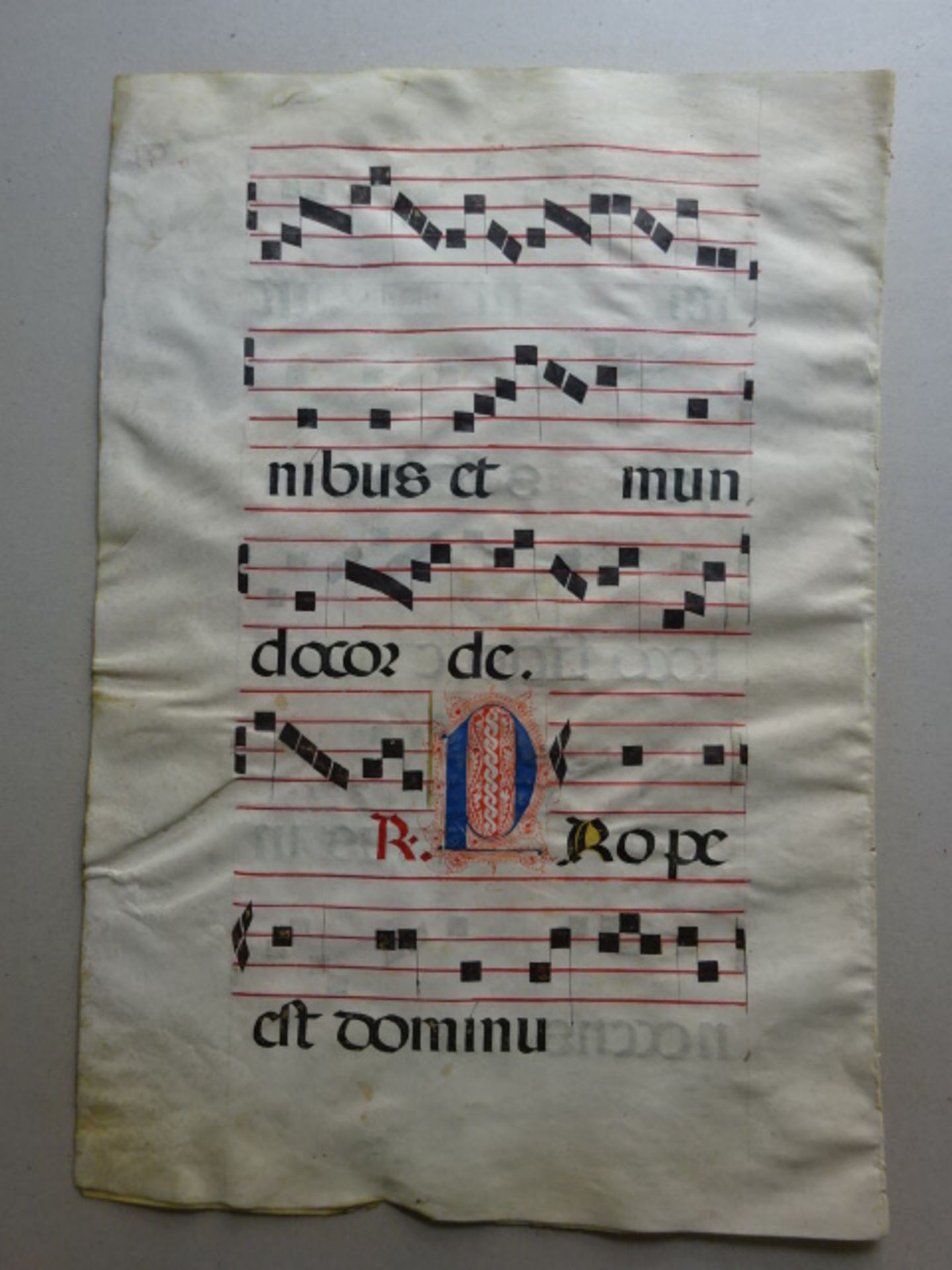 Antiphonar - 2 Choral-Doppelblätter - Bild 5 aus 6