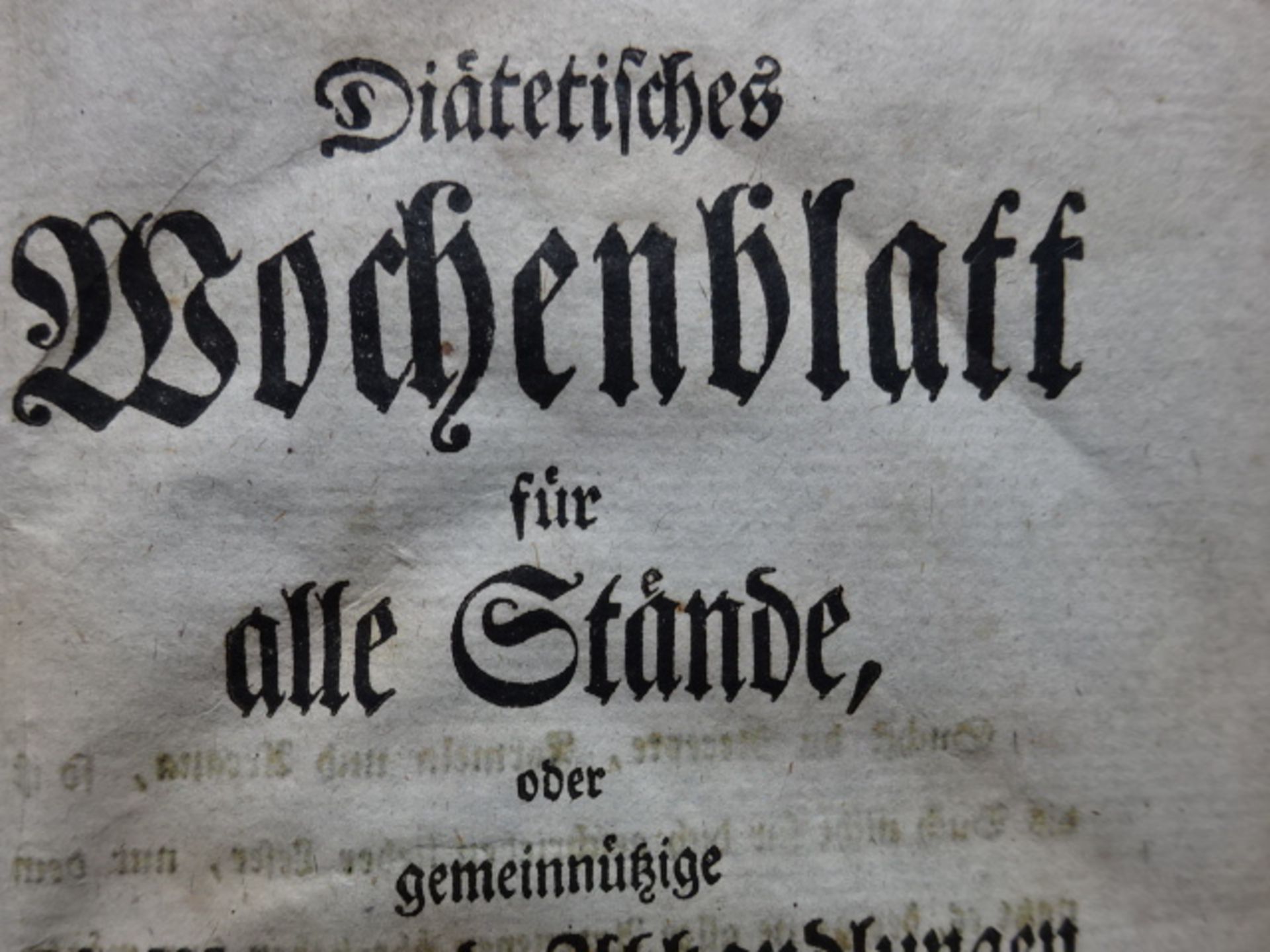 Graumann - Diätetisches Wochenblatt