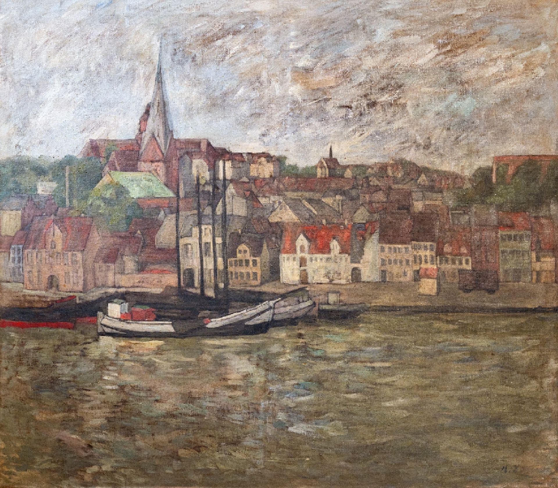 Lassen - Flensburg vom Wasser aus