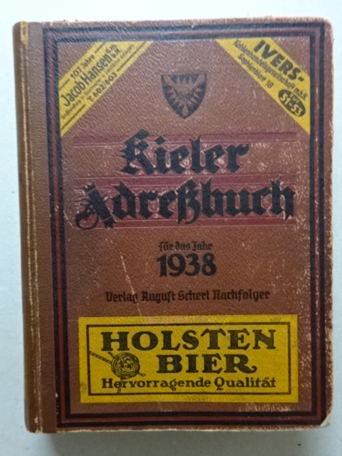 Scherl - Adreßbuch Kiel, 2 Bde. - Bild 2 aus 5