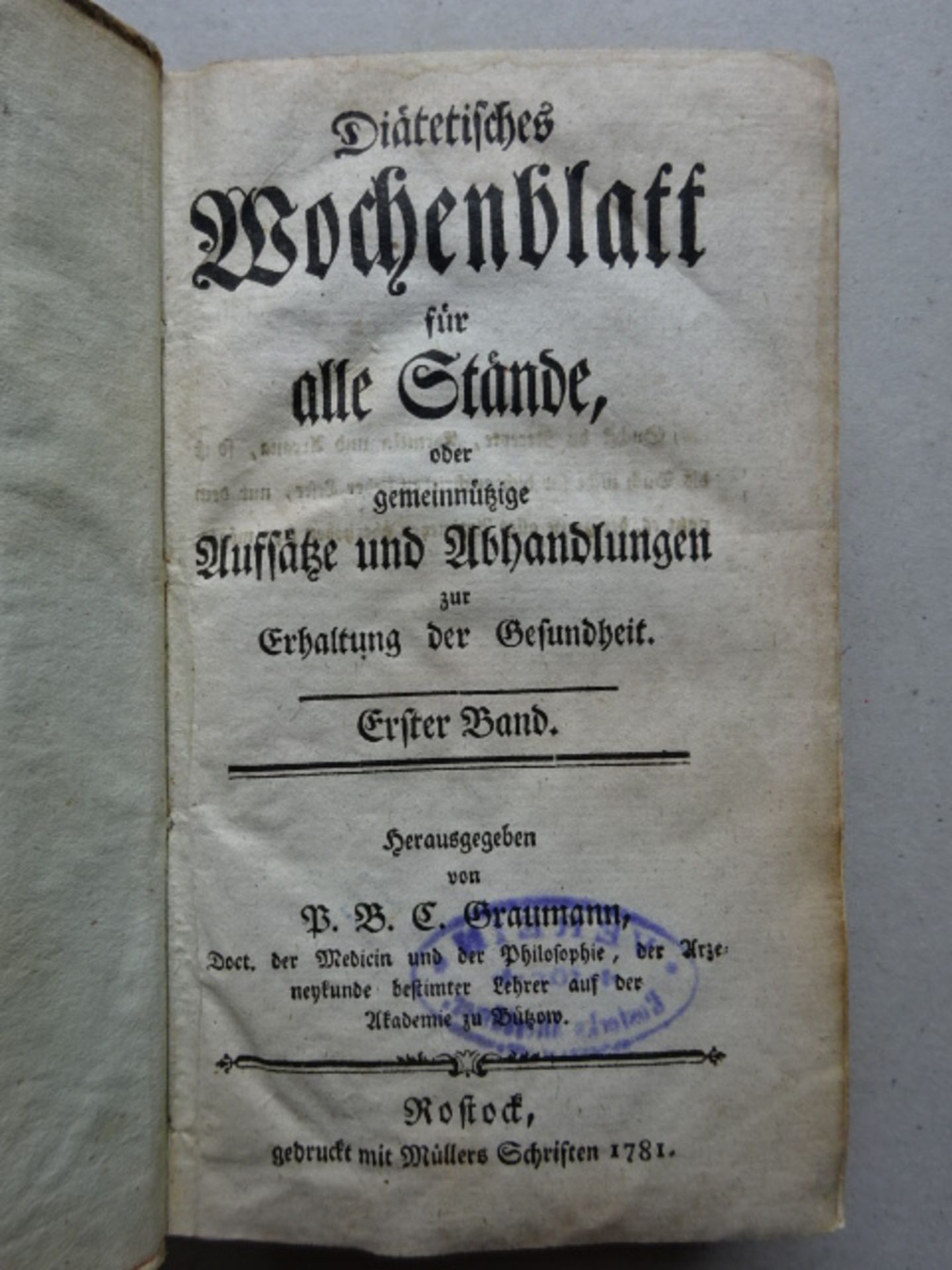 Graumann - Diätetisches Wochenblatt - Image 2 of 5