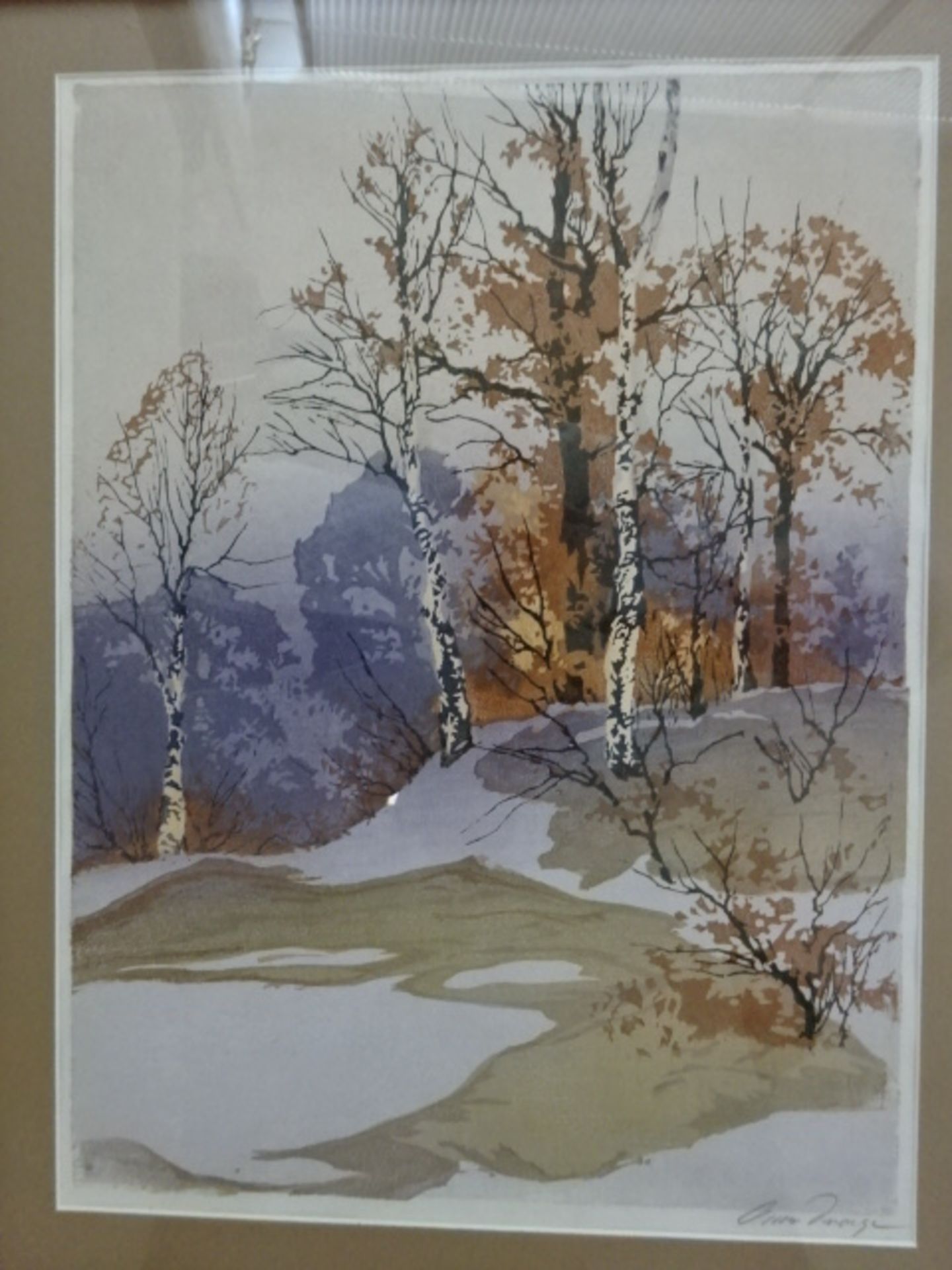 Droege - Birken im ersten Schnee - Bild 2 aus 4