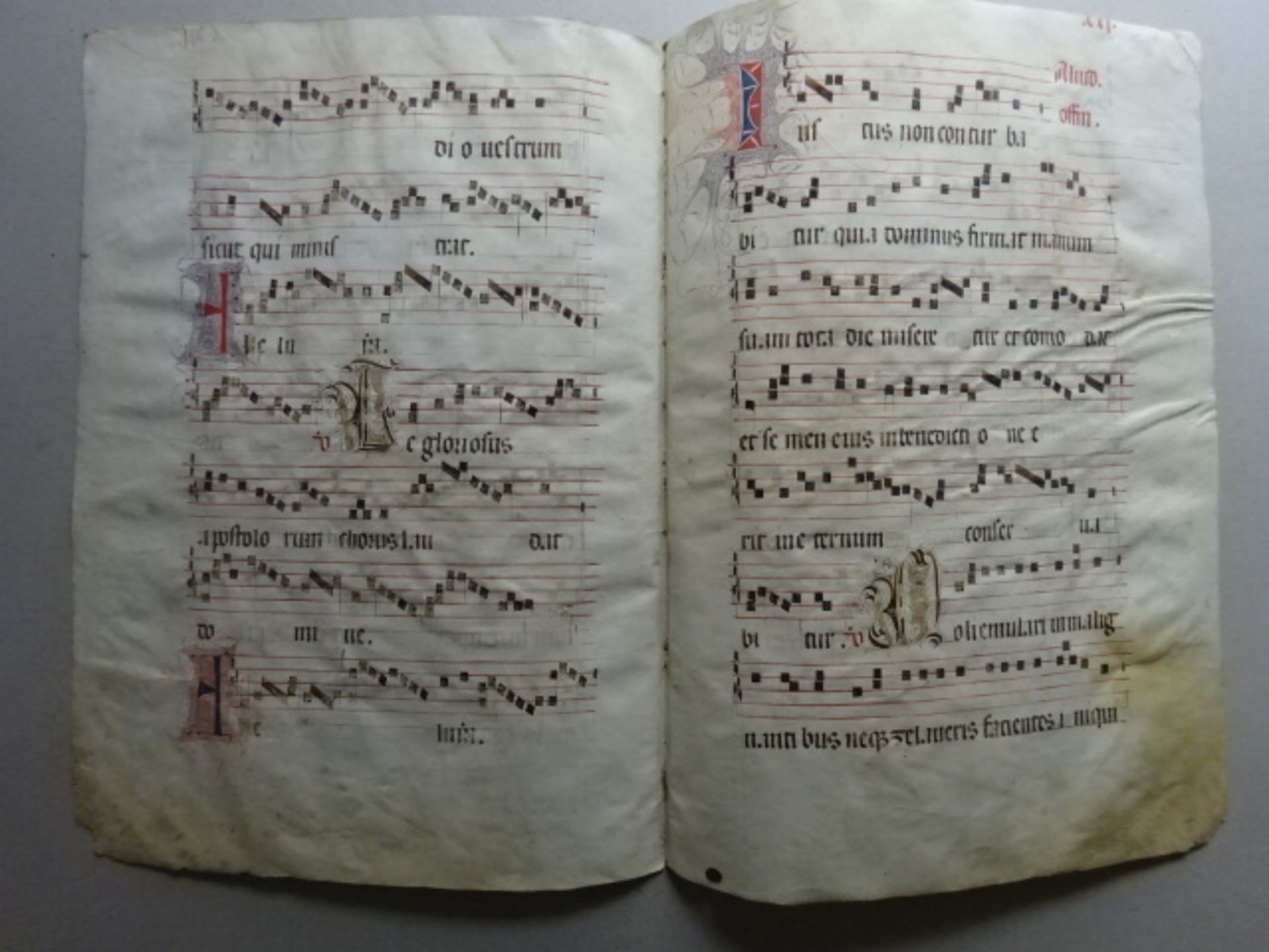 Antiphonar - 6 Choralblätter - Bild 7 aus 7