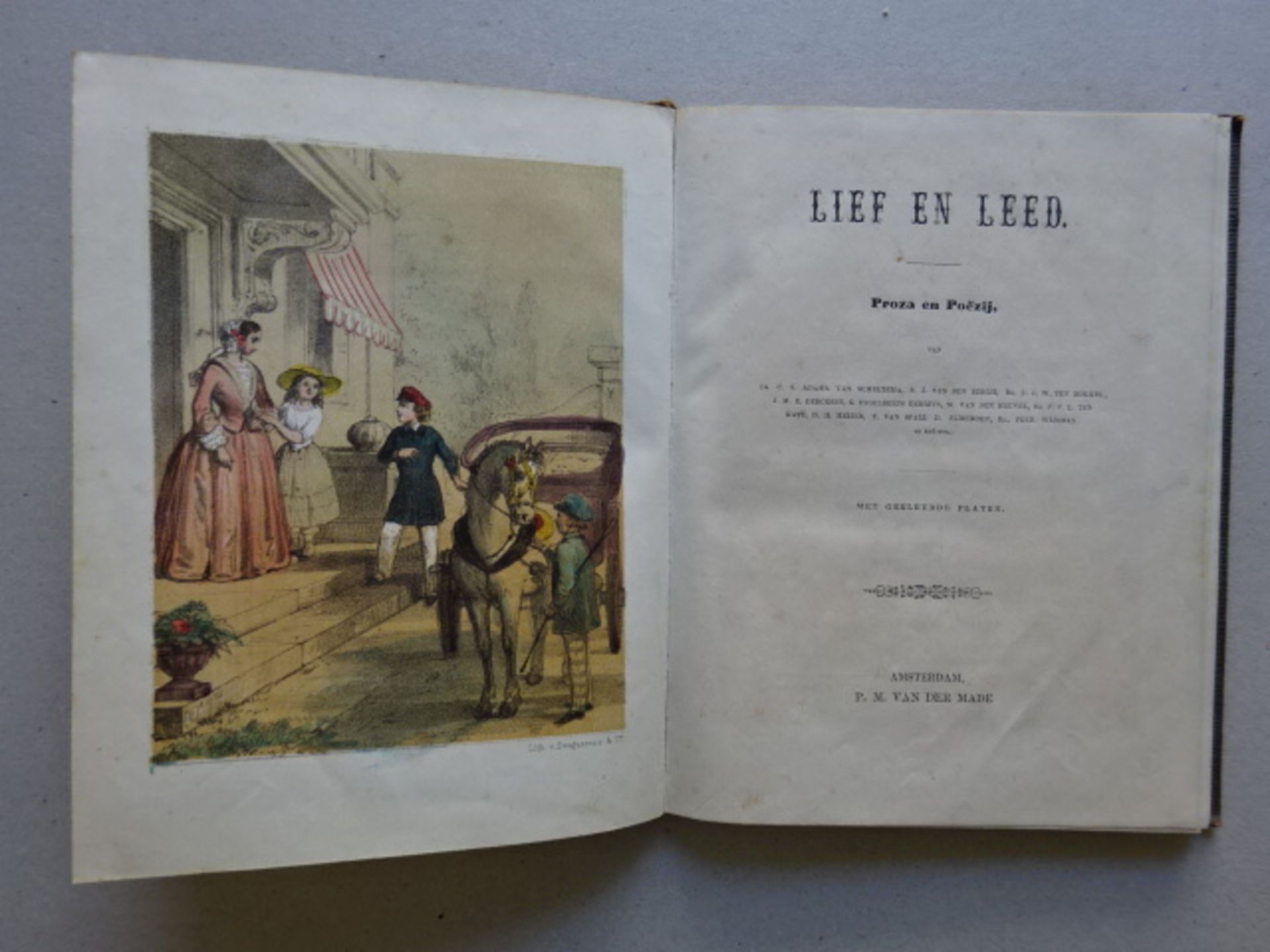 Lief en Leed, um 1850 - Image 2 of 5