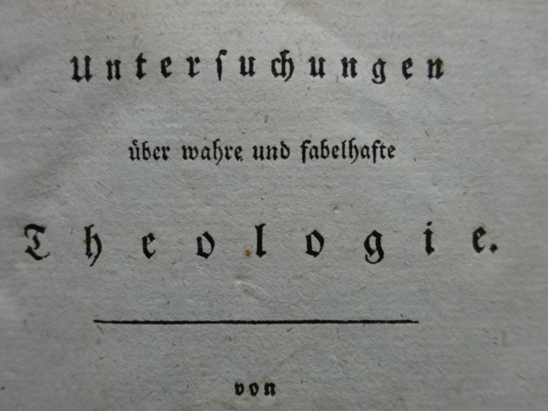 Paine - Wahre u. fabelhafte Theologie