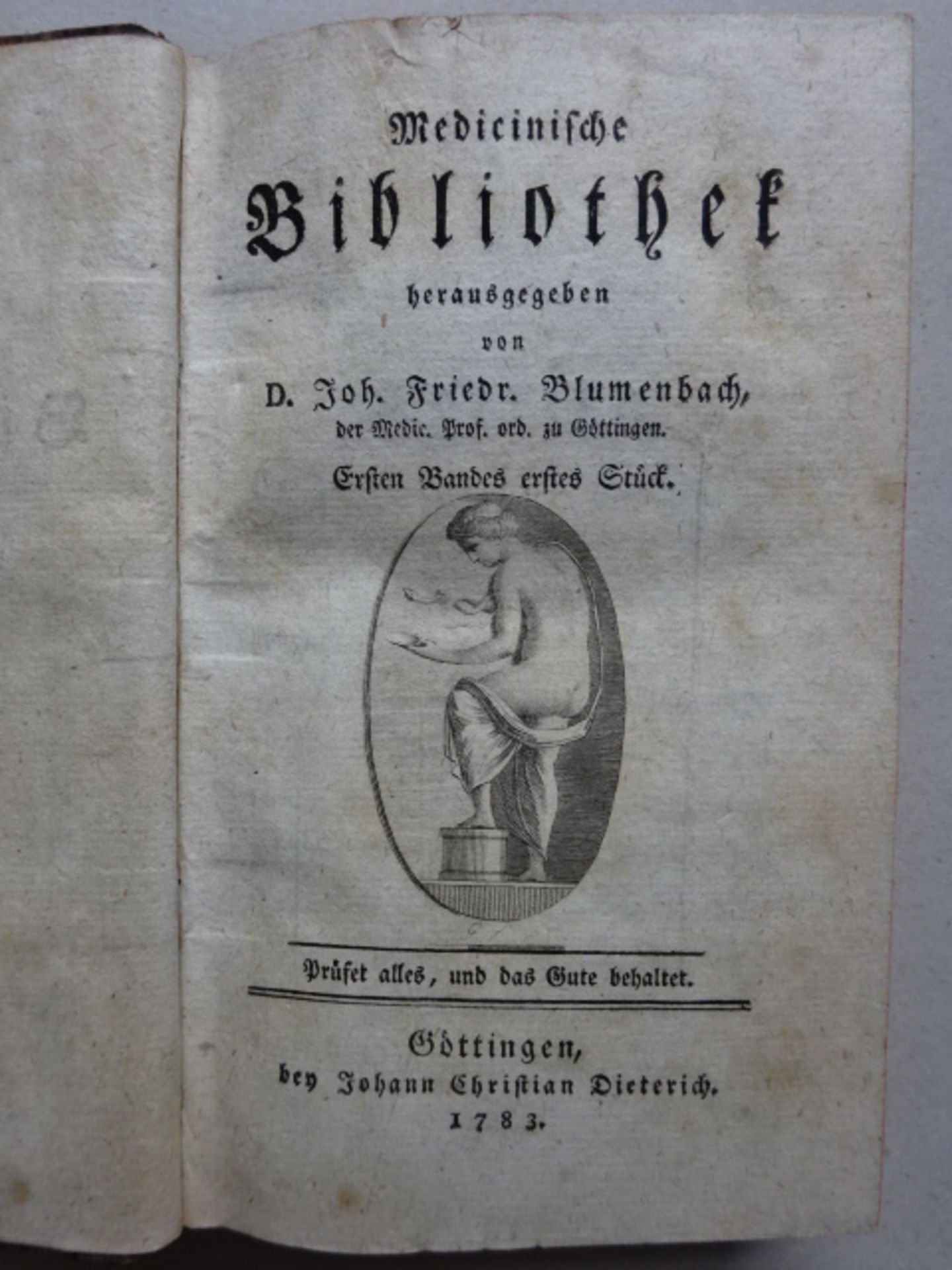 Blumenbach - Medicinische Bibliothek - Bild 2 aus 6