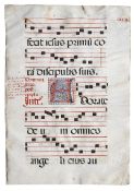 Antiphonar - 10 Choralblätter