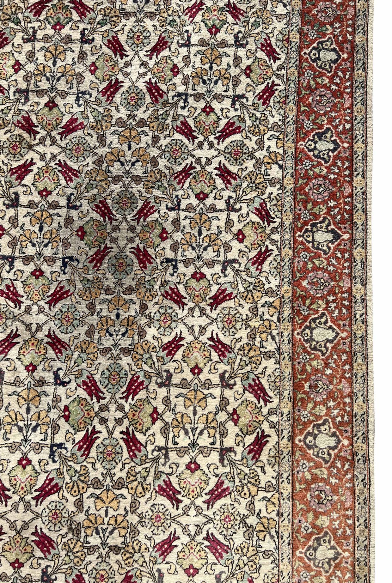 Hereke. Oriental carpet. - Image 7 of 16