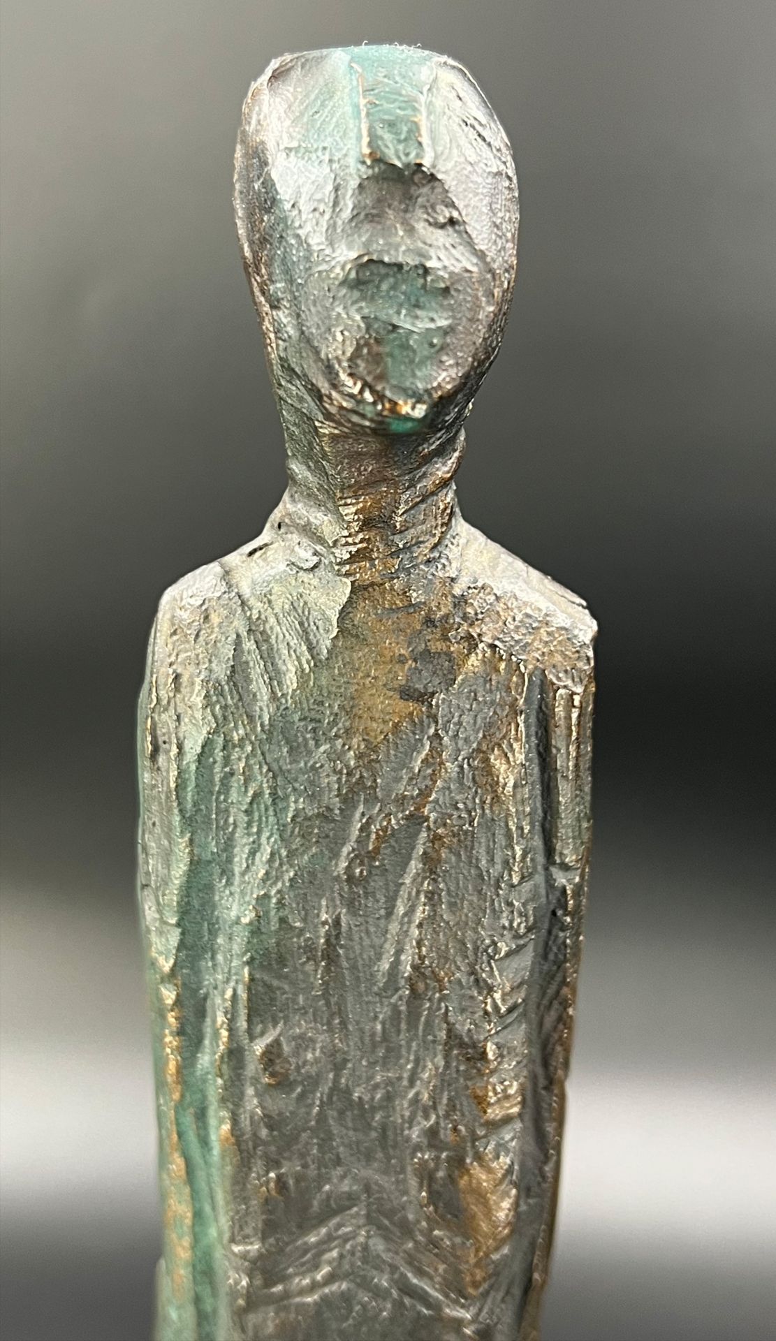 Walter SCHEMBS (1956). Bronze. "Small stele". - Image 7 of 10