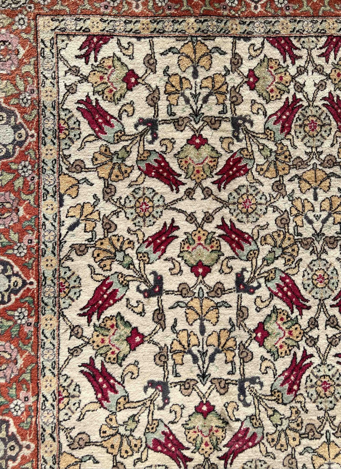 Hereke. Oriental carpet. - Image 11 of 16