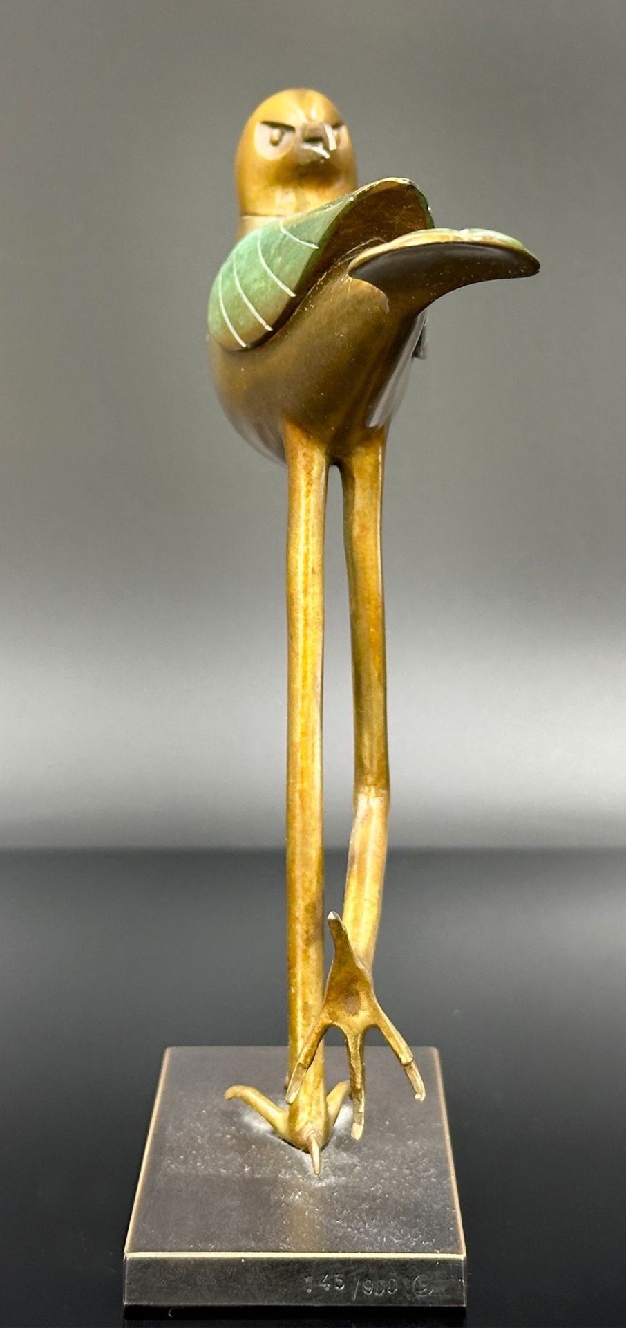 Paul WUNDERLICH (1927 - 2010). Bronze. "Seagull". 2008. - Image 2 of 8