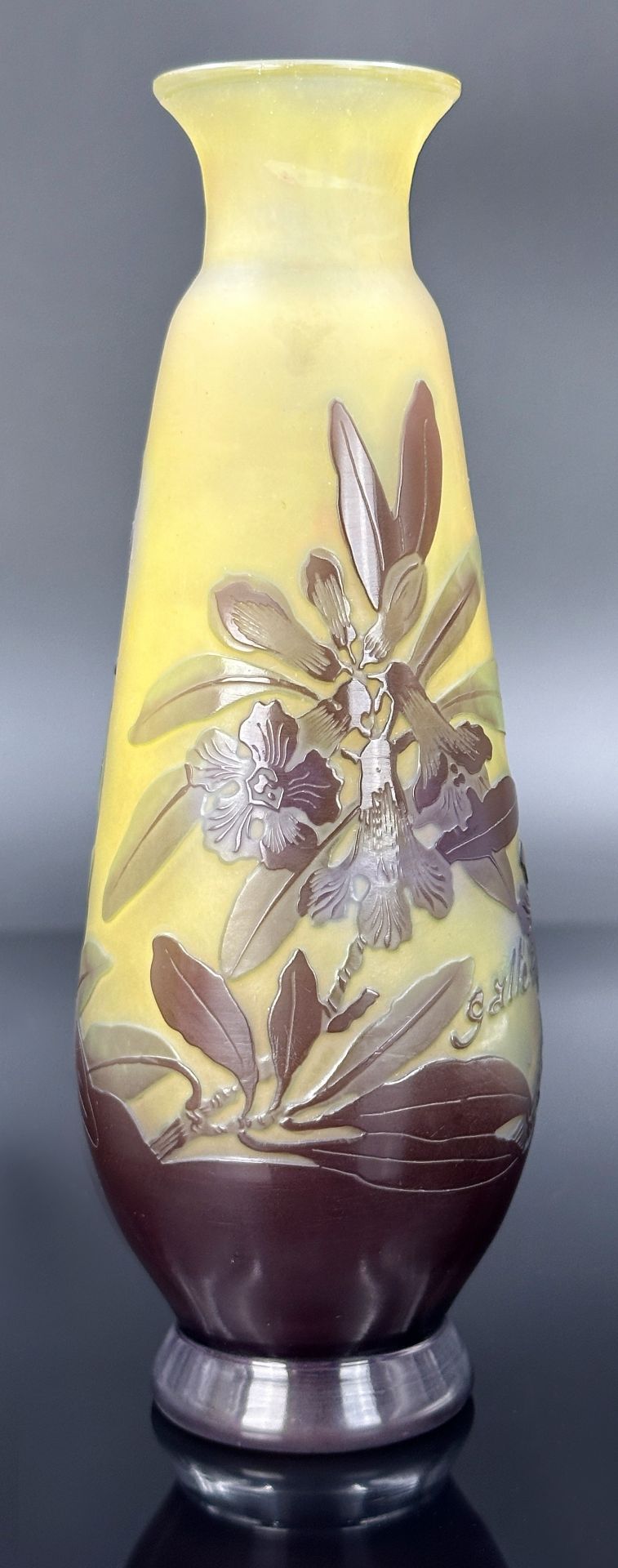 Small vase. Emile GALLÉ (1846 - 1904). Around 1900. - Image 4 of 10
