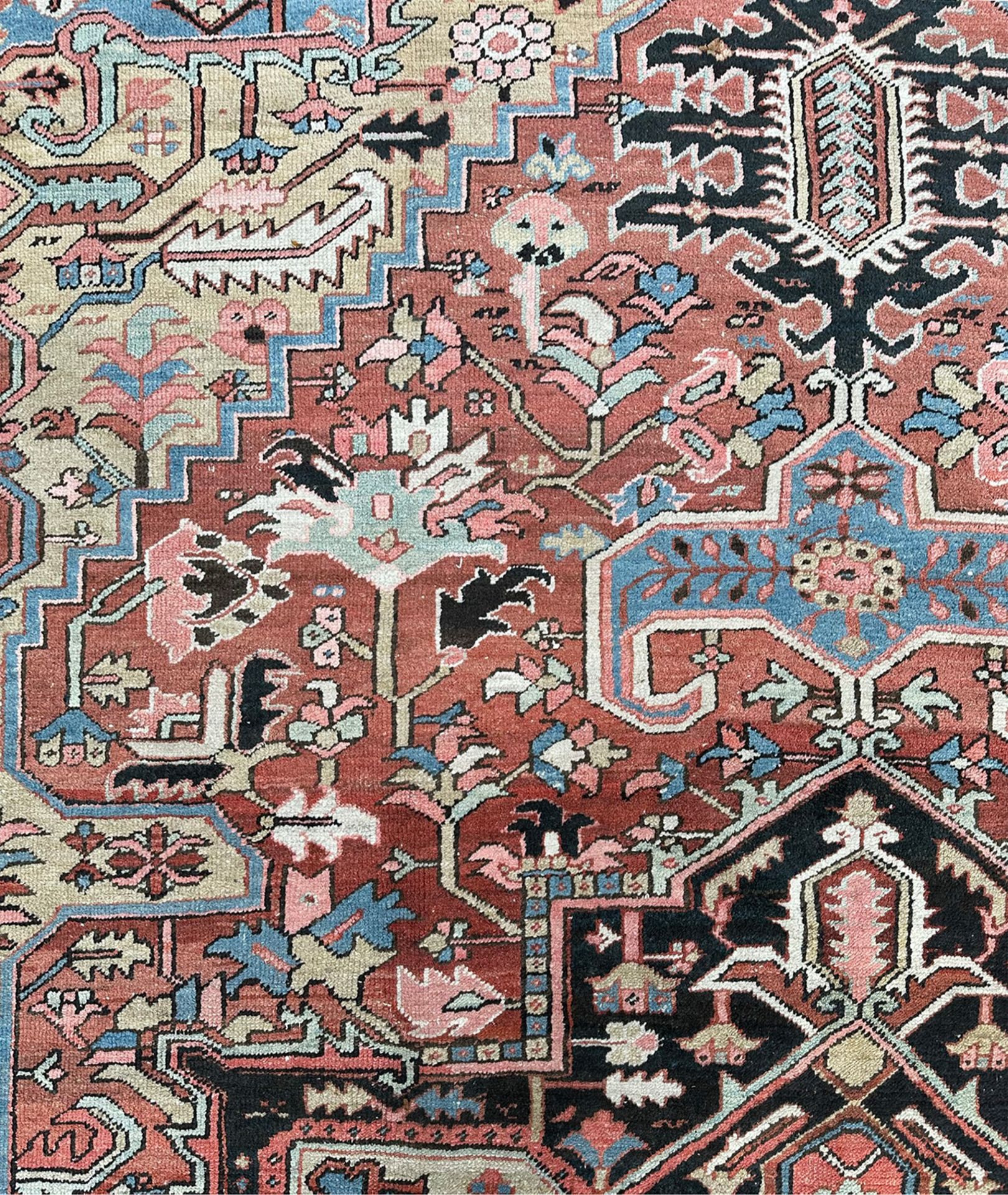 Heriz. Palace carpet. Oversize. Circa 1900. - Image 12 of 19