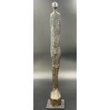 Walter SCHEMBS (1956). Bronze. "Small stele".