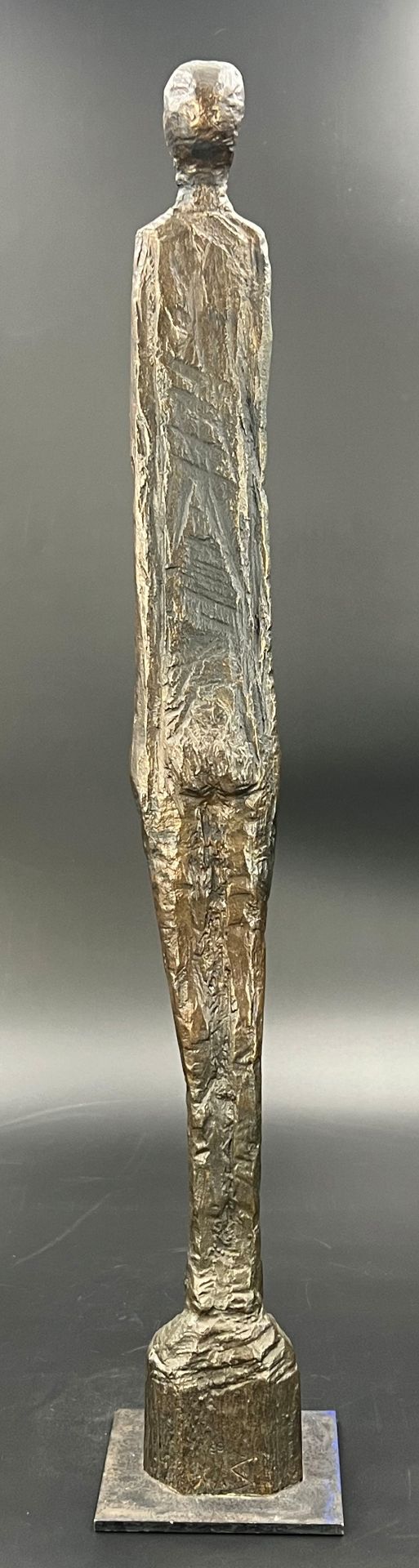 Walter SCHEMBS (1956). Bronze. "Small stele". - Image 4 of 10