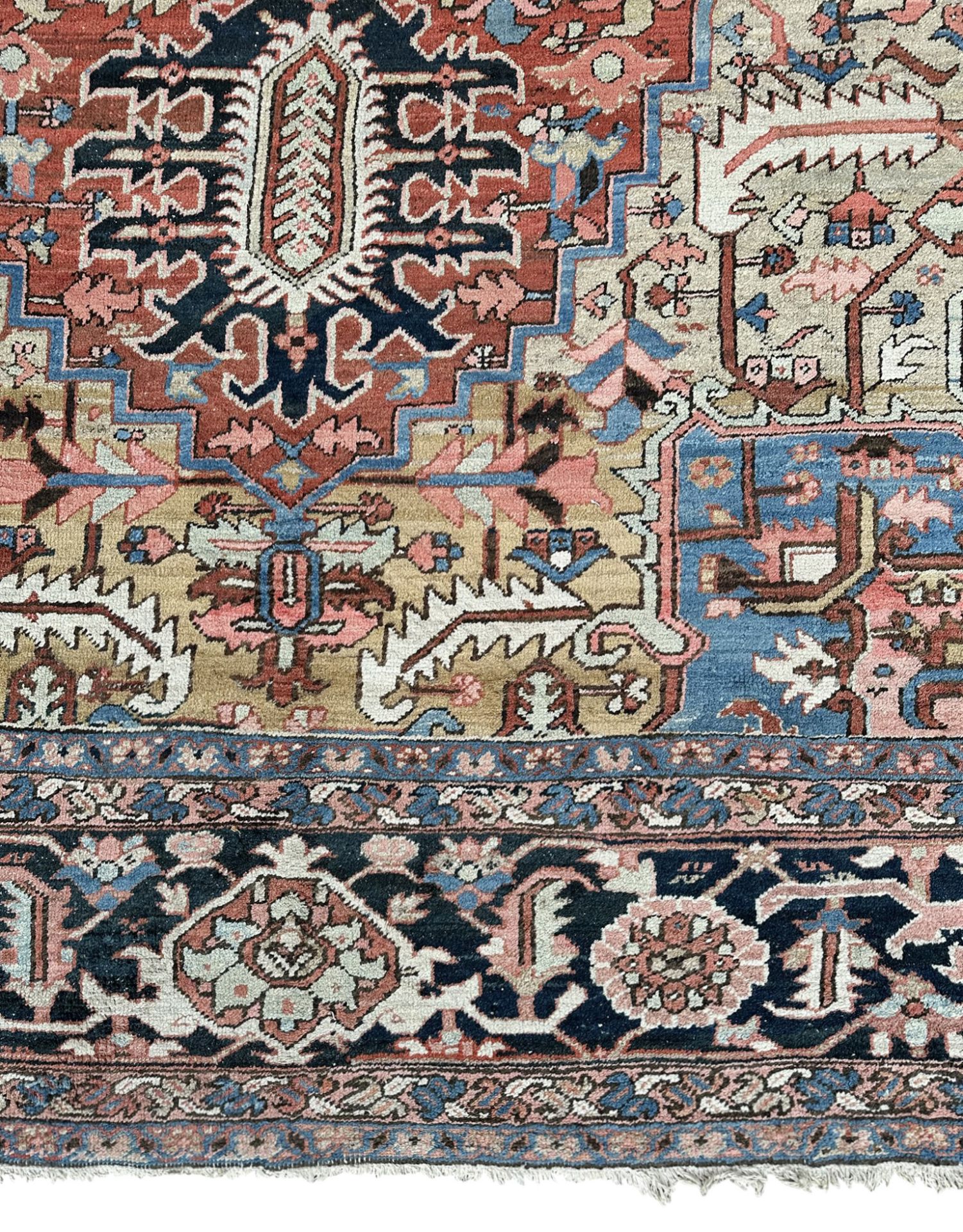 Heriz. Palace carpet. Oversize. Circa 1900. - Image 3 of 19