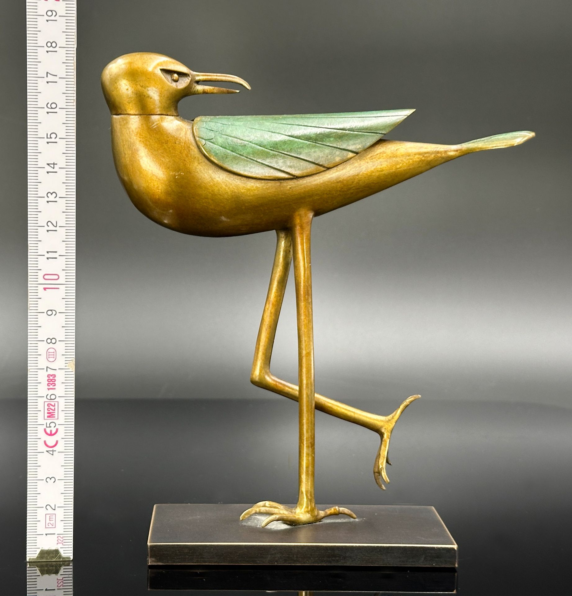 Paul WUNDERLICH (1927 - 2010). Bronze. "Seagull". 2008. - Image 8 of 8