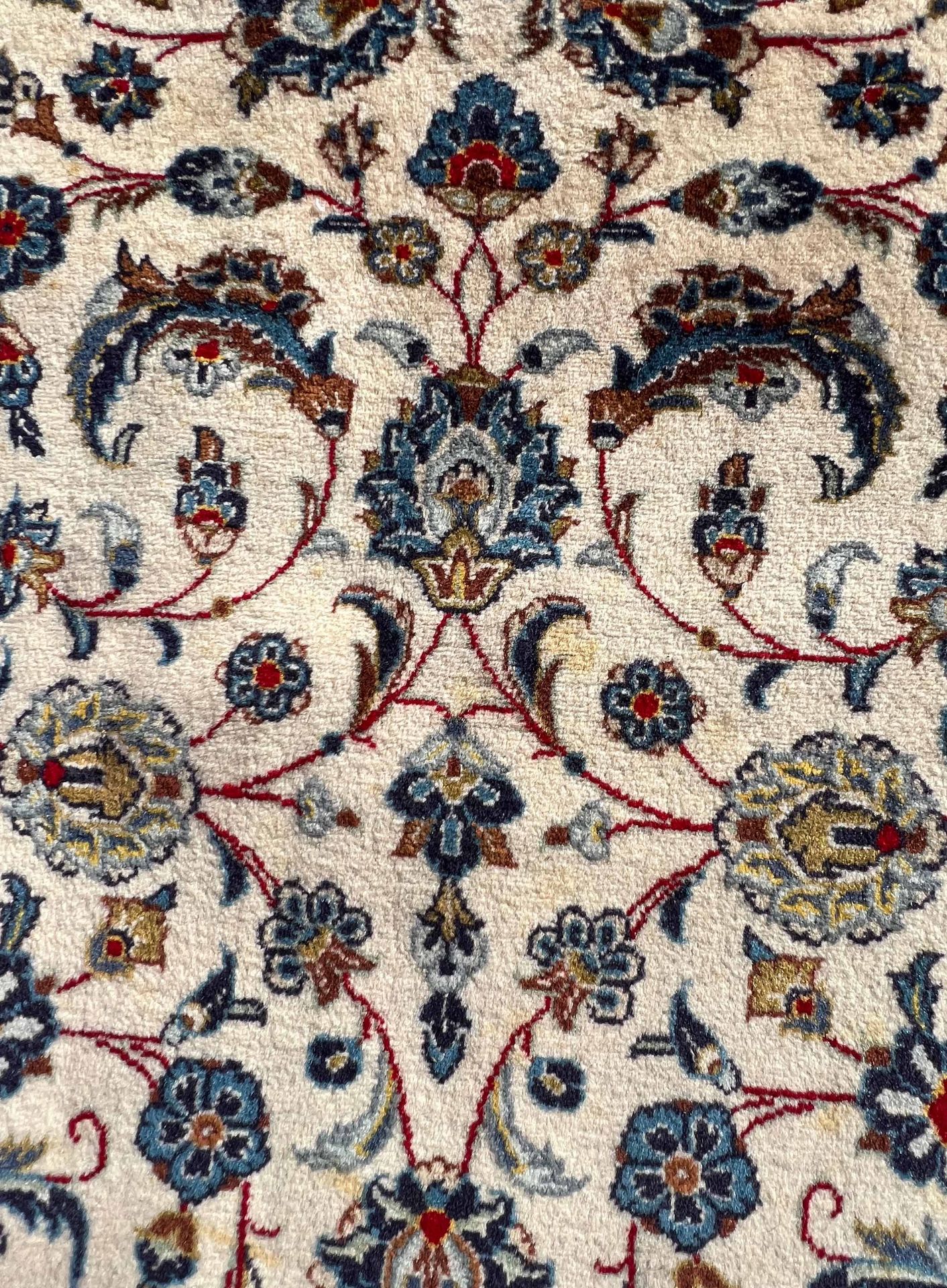 Keshan carpet. Oriental carpet. - Image 18 of 19
