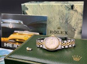 Damenarmbanduhr ROLEX Oyster Perpetual. Lady Datejust. Ref. 69173. Automatik.