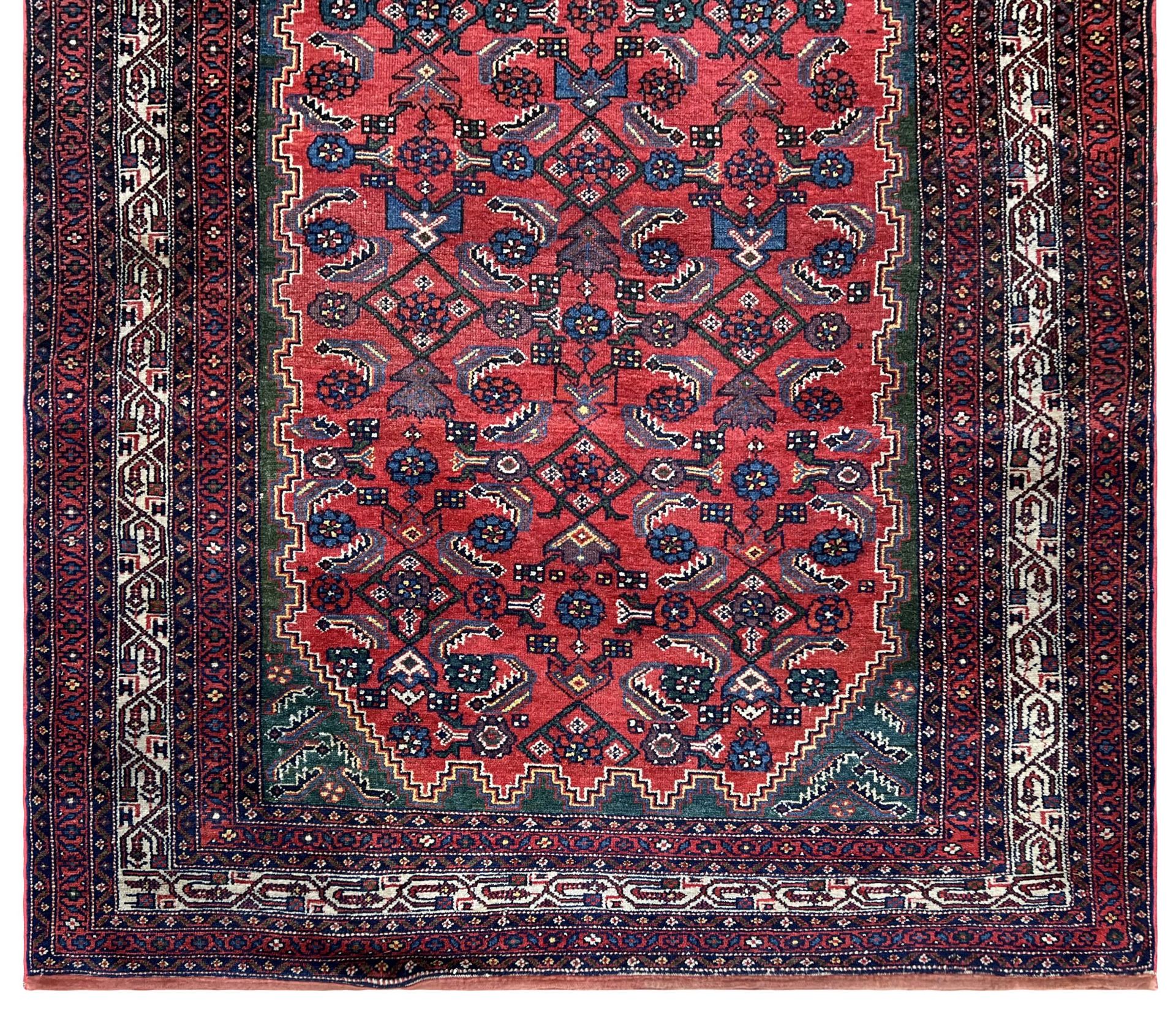Malay. Fine. Oriental carpet. Circa 1910. - Image 3 of 8