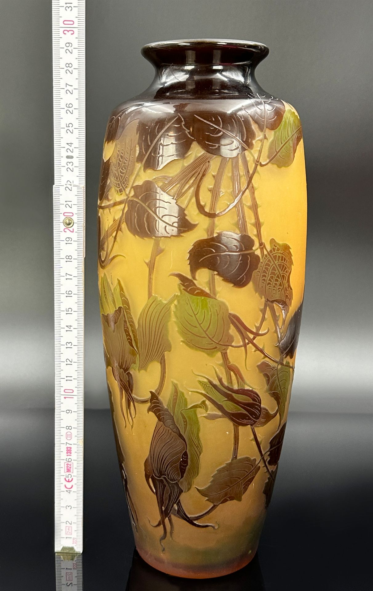 Large vase. Paul NICOLAS (1875 - 1952). D'Argental. France. Circa 1920. - Image 11 of 11