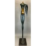 Paul WUNDERLICH (1927 - 2010). Bronze. "Large Nike".