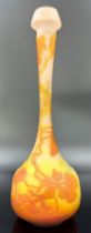 Große Vase. Emile GALLÉ (1846 - 1904). Um 1900.