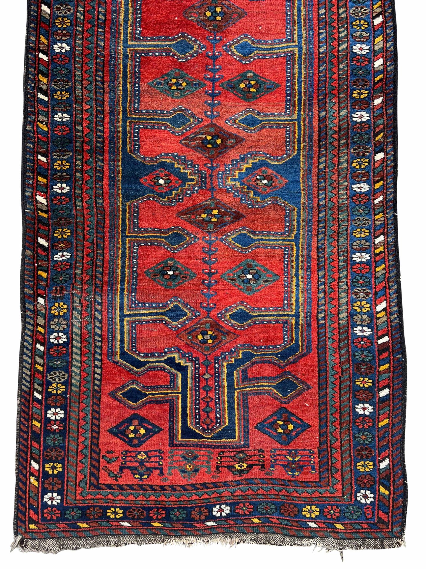Village rug. Around 1910. - Image 3 of 9