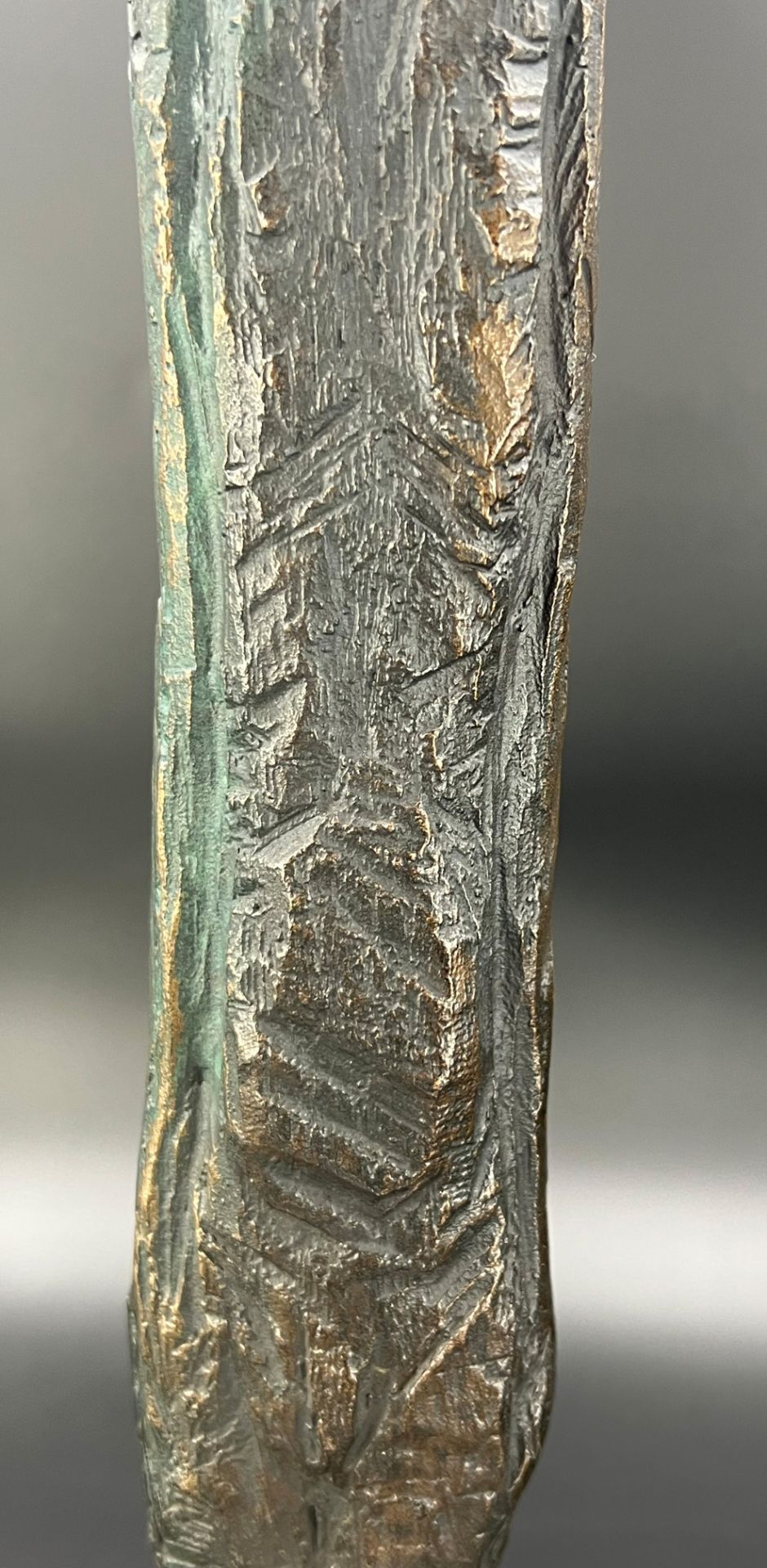 Walter SCHEMBS (1956). Bronze. "Small stele". - Image 8 of 10