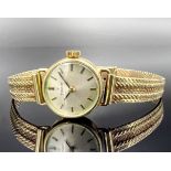 Ladies' wristwatch TISSOT. 585 yellow gold. 1960s.