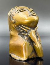 Paul WUNDERLICH (1927 - 2010). Bronze. "Asiatin".