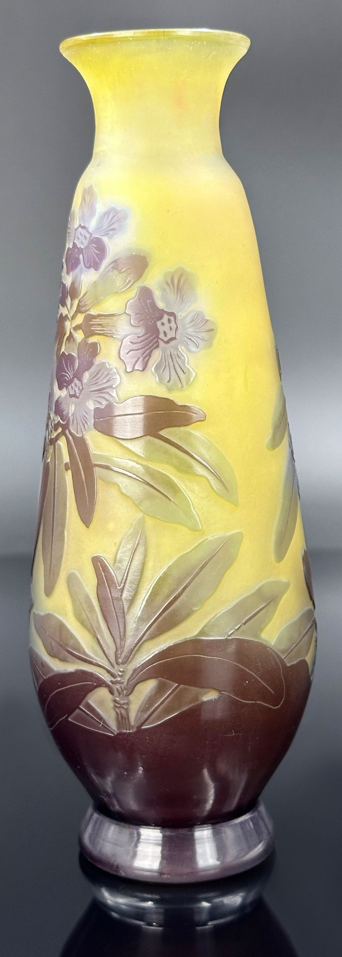 Small vase. Emile GALLÉ (1846 - 1904). Around 1900. - Image 3 of 10