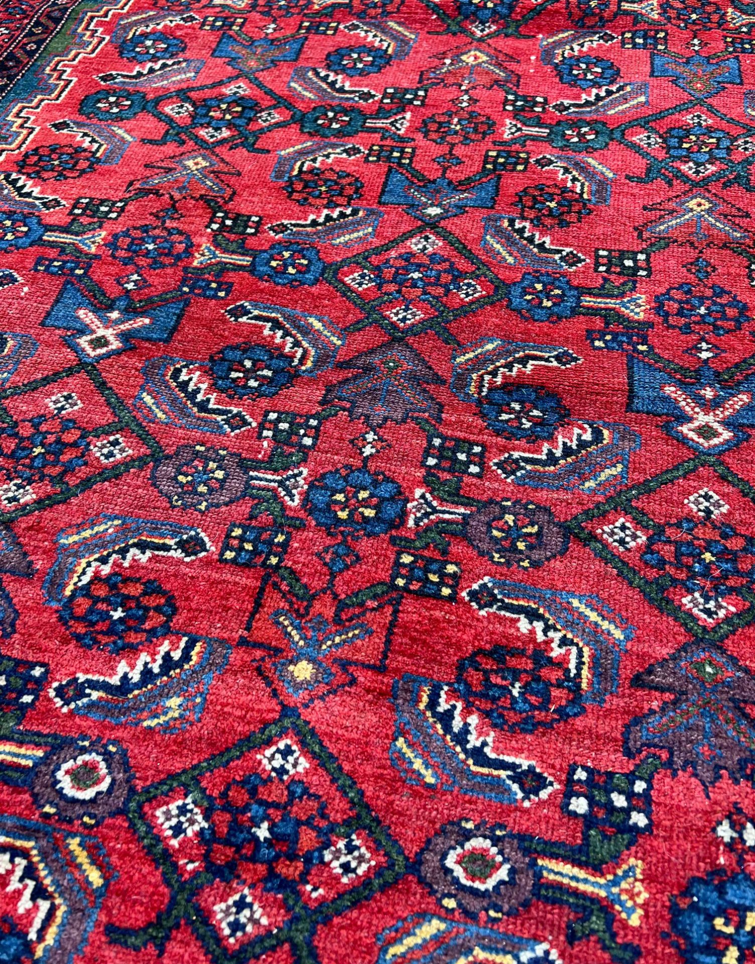 Malay. Fine. Oriental carpet. Circa 1910. - Image 5 of 8