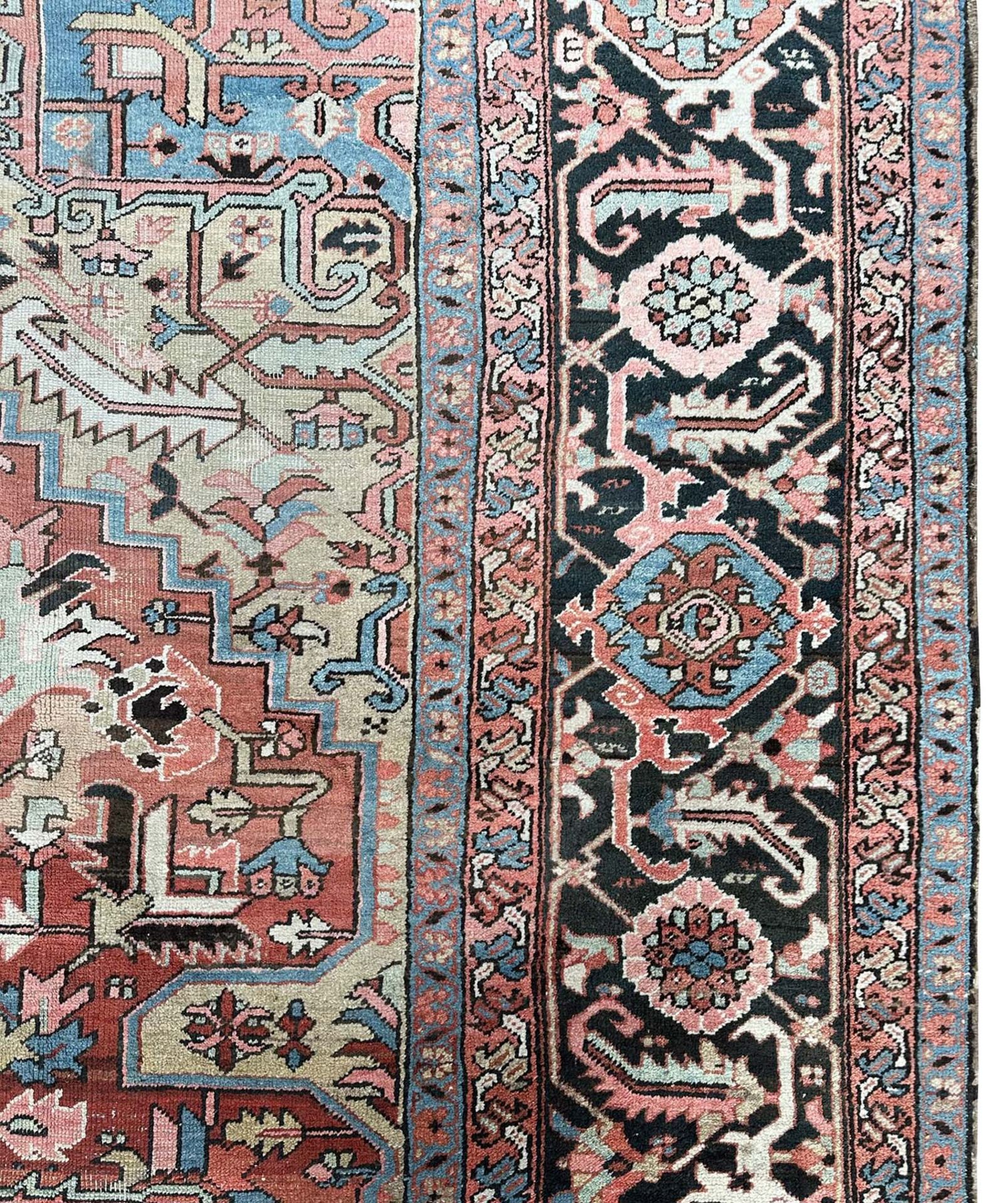 Heriz. Palace carpet. Oversize. Circa 1900. - Image 14 of 19