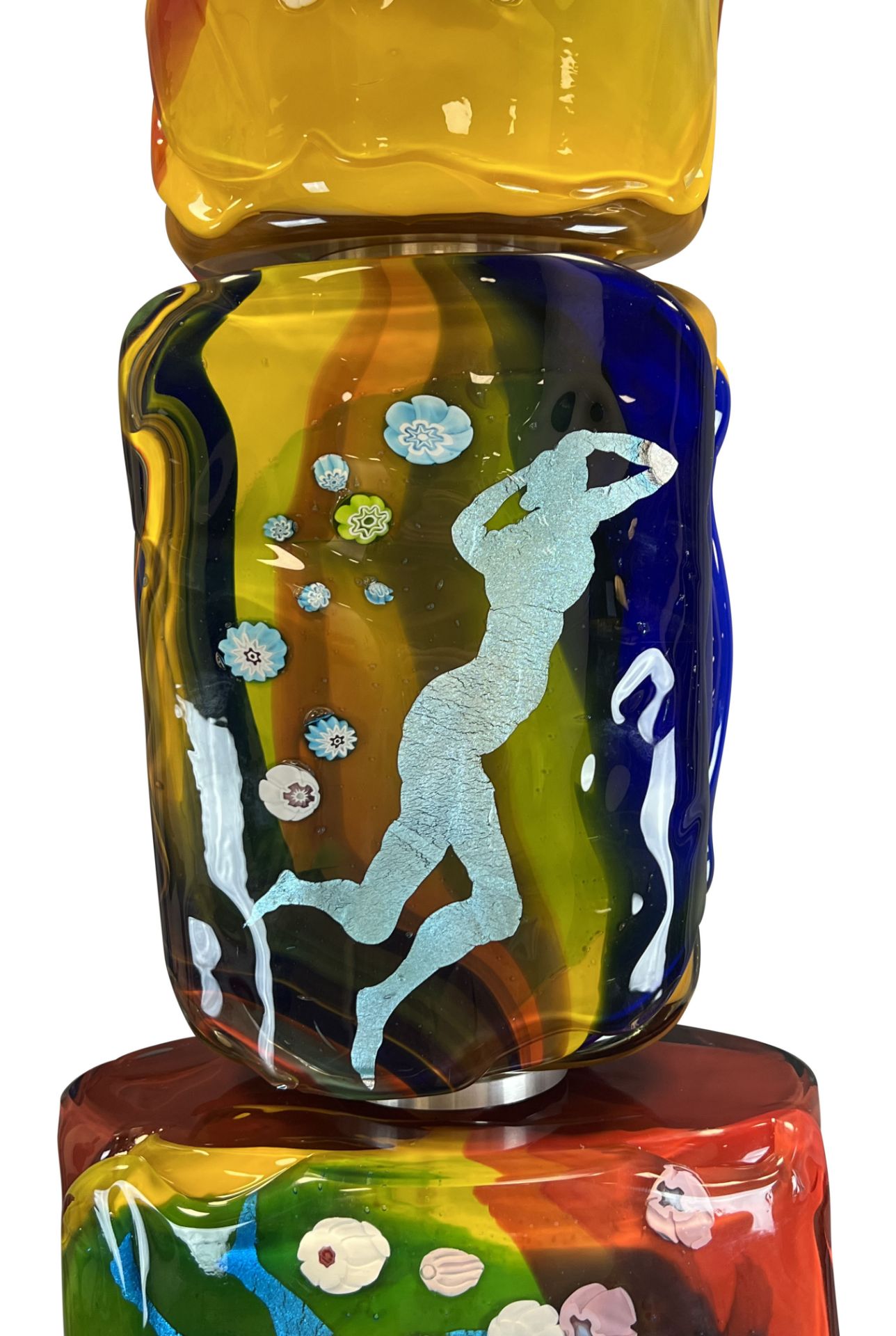 Charlotte HODES (1959). Totem. Glass column. Murano. - Image 4 of 20