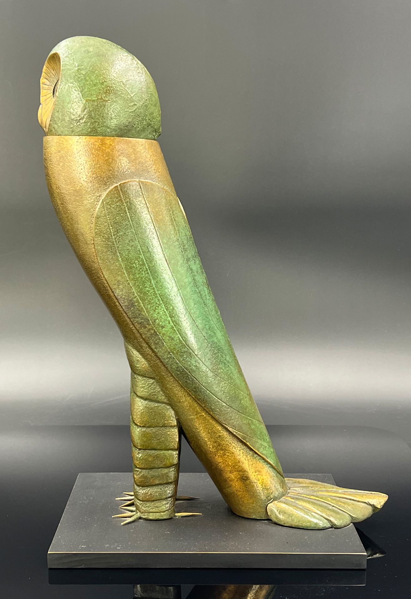 Paul WUNDERLICH (1927 - 2010). Bronze. "Eule". - Image 5 of 12