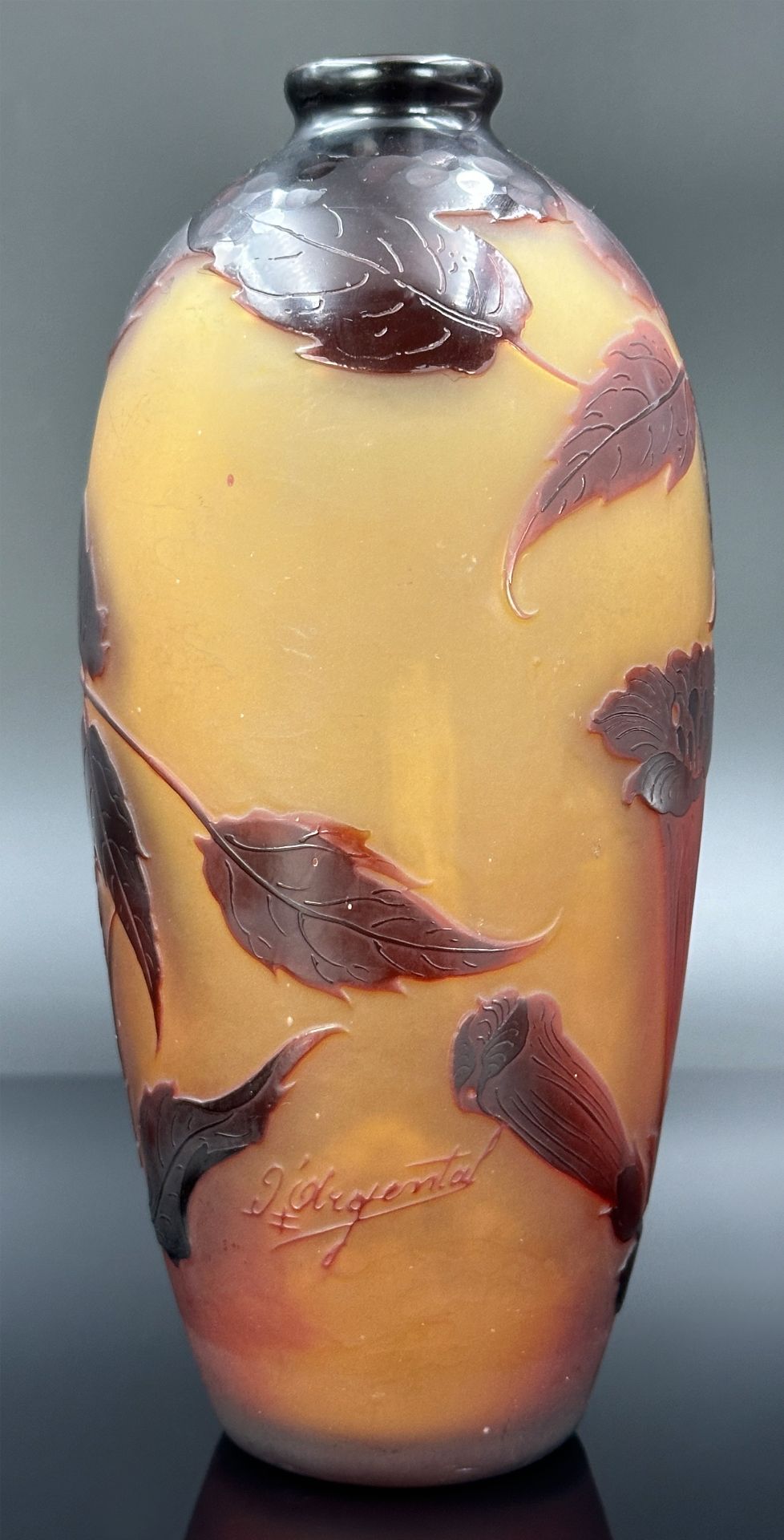 Vase. Paul NICOLAS (1875 - 1952). D'Argental. Around 1920. - Image 3 of 9