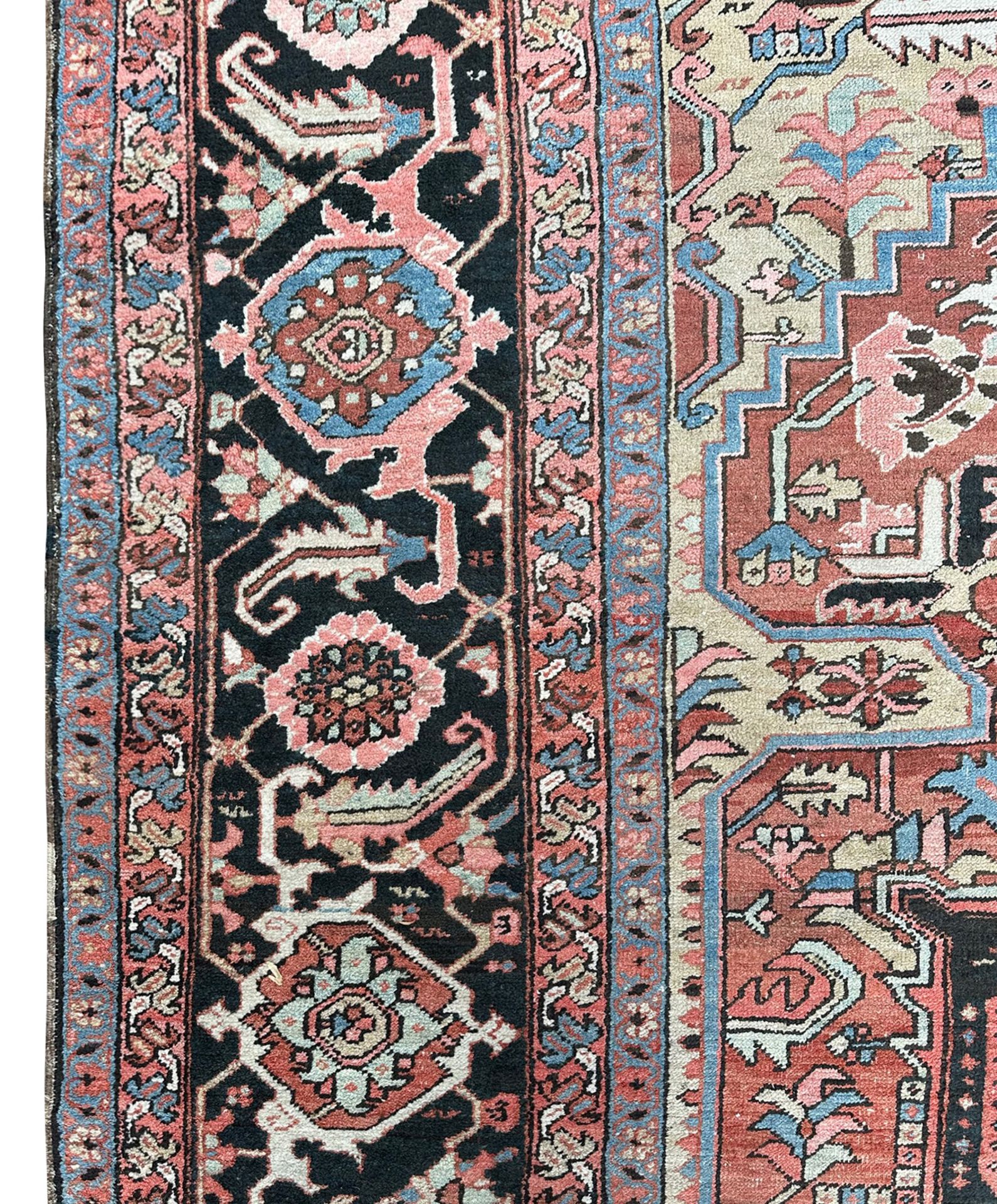 Heriz. Palace carpet. Oversize. Circa 1900. - Image 11 of 19