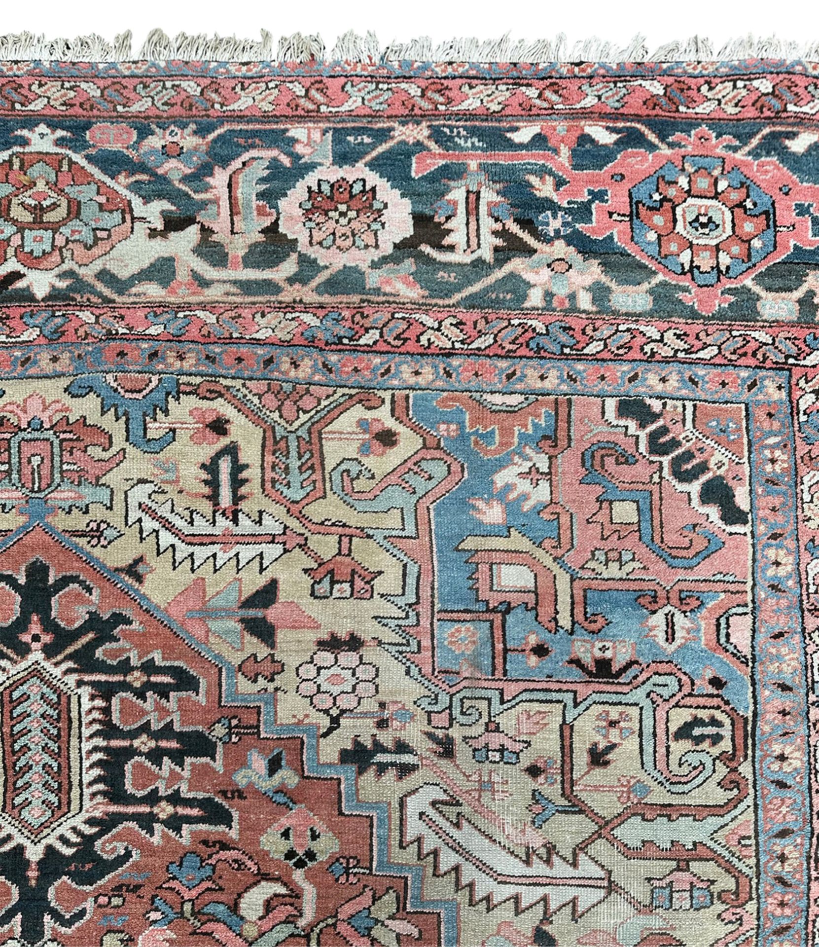 Heriz. Palace carpet. Oversize. Circa 1900. - Image 17 of 19