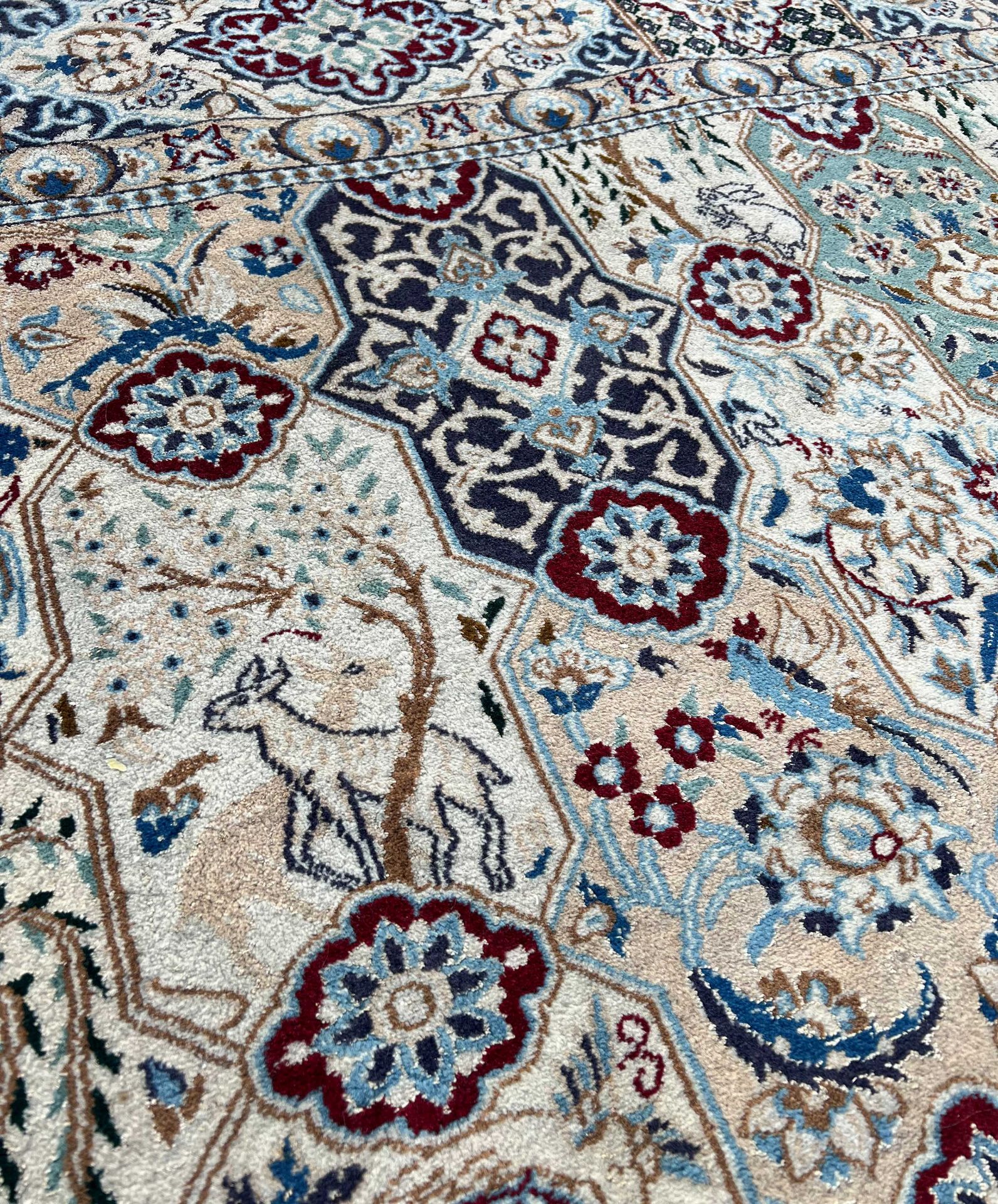 Nain. Oriental carpet. - Image 8 of 12