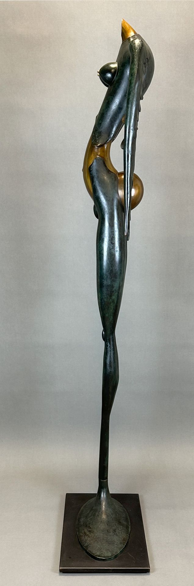Paul WUNDERLICH (1927 - 2010). Bronze. "Large Nike". - Image 2 of 10