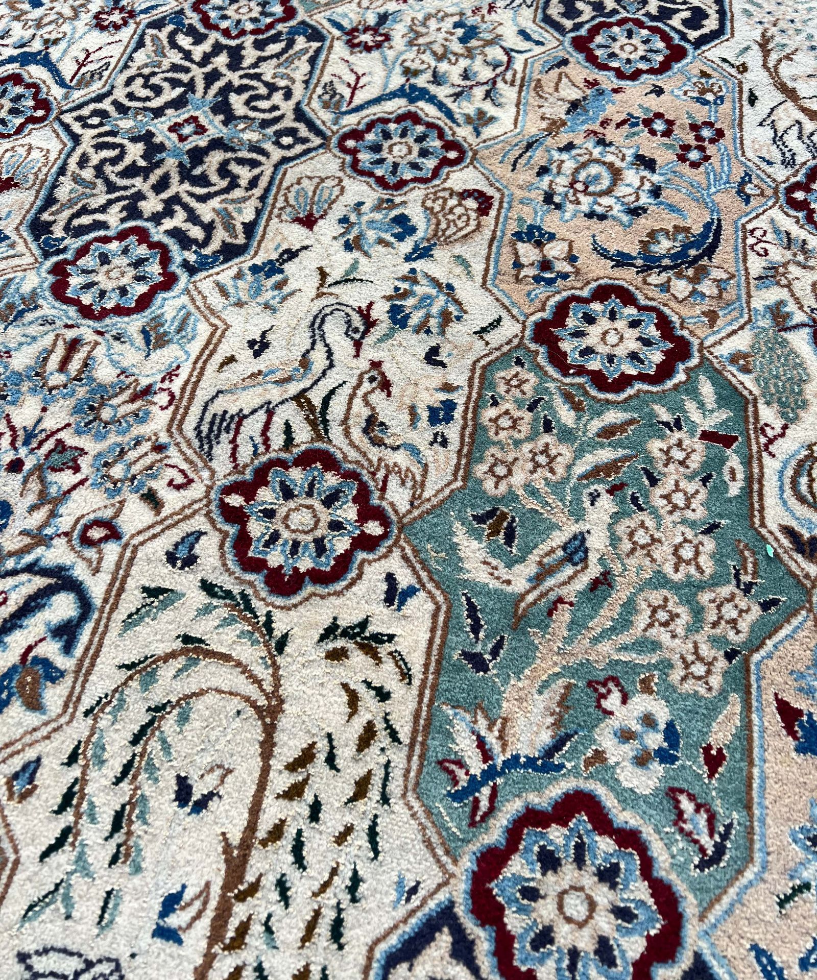 Nain. Oriental carpet. - Image 9 of 12