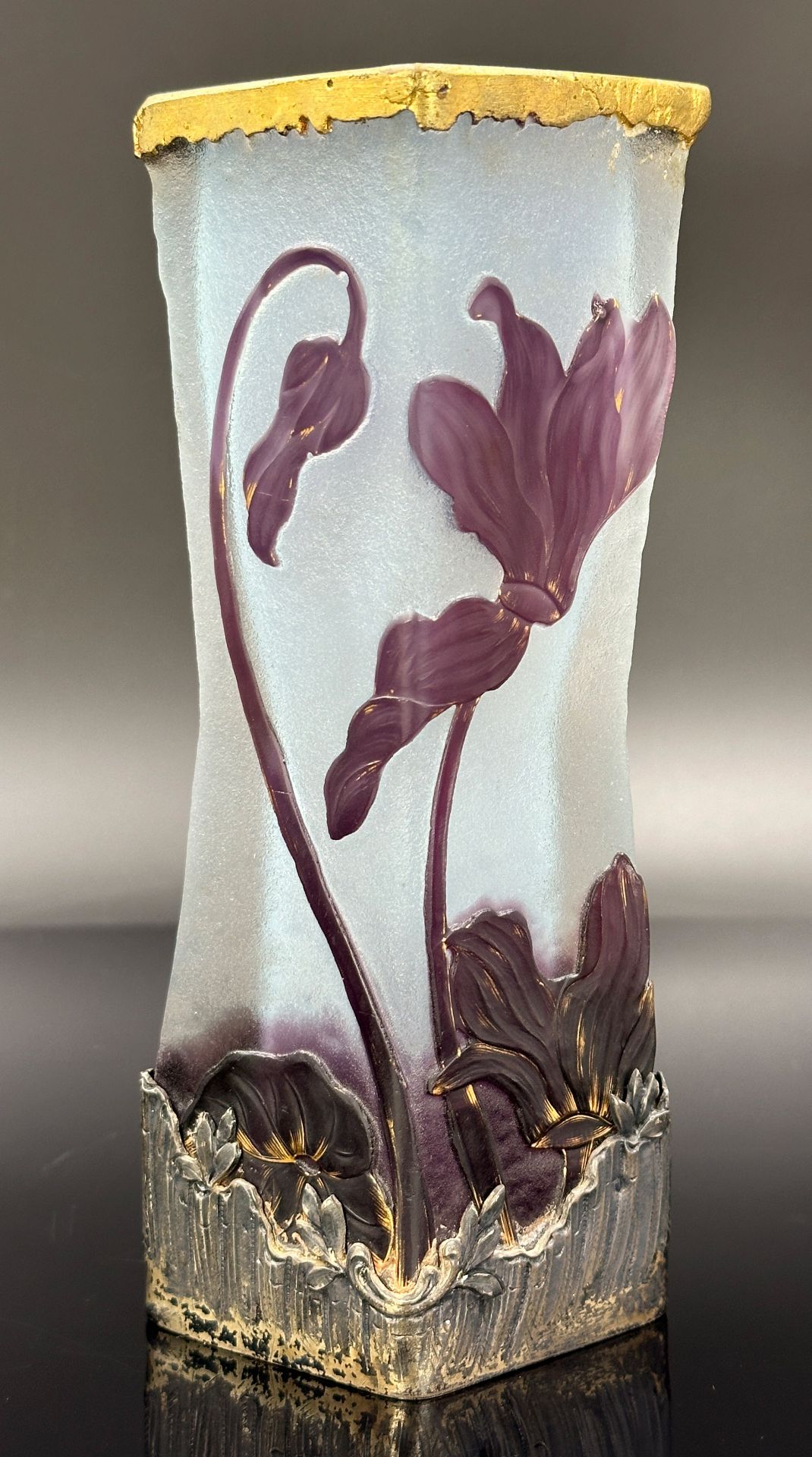 Vase. DAUM Nancy. Around 1900.