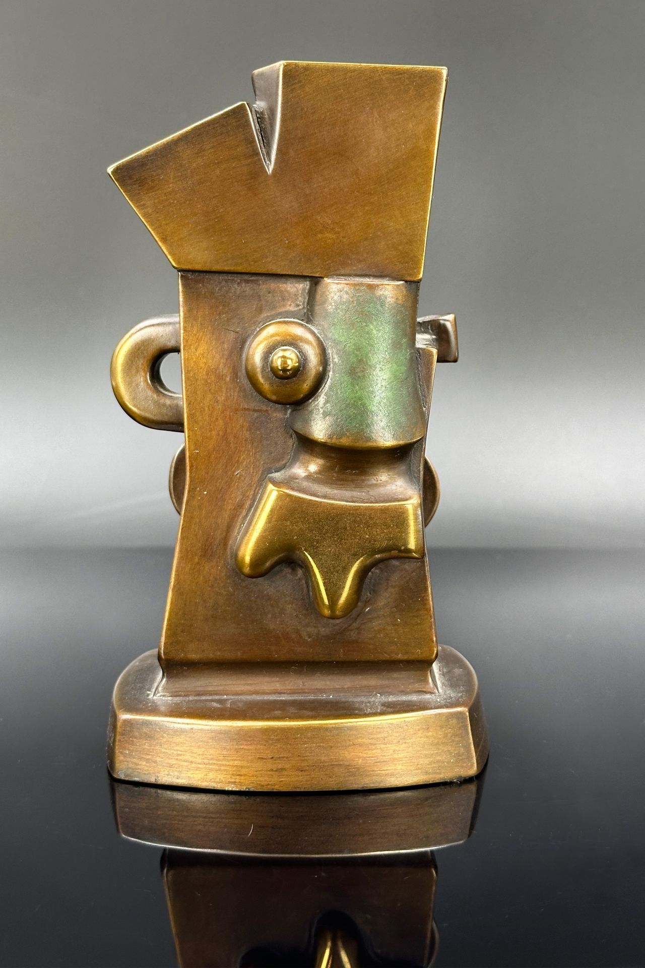 Otmar ALT (1940). Bronze. "The watchman". 2005. - Image 3 of 8